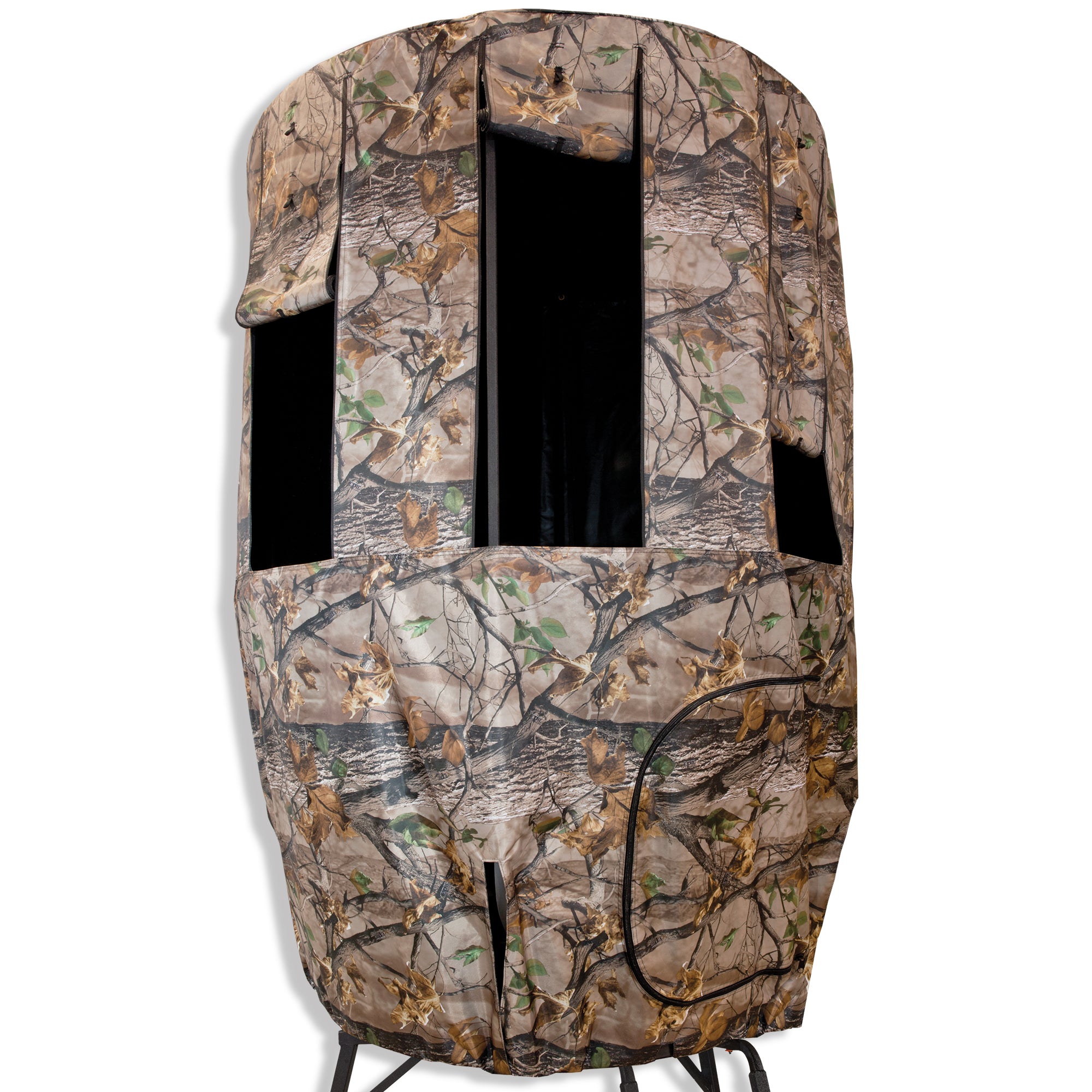 Muddy Roof Kit Hunting Gear, Hunting Blind w/ 8 Windows for Liberty Tripod Stand