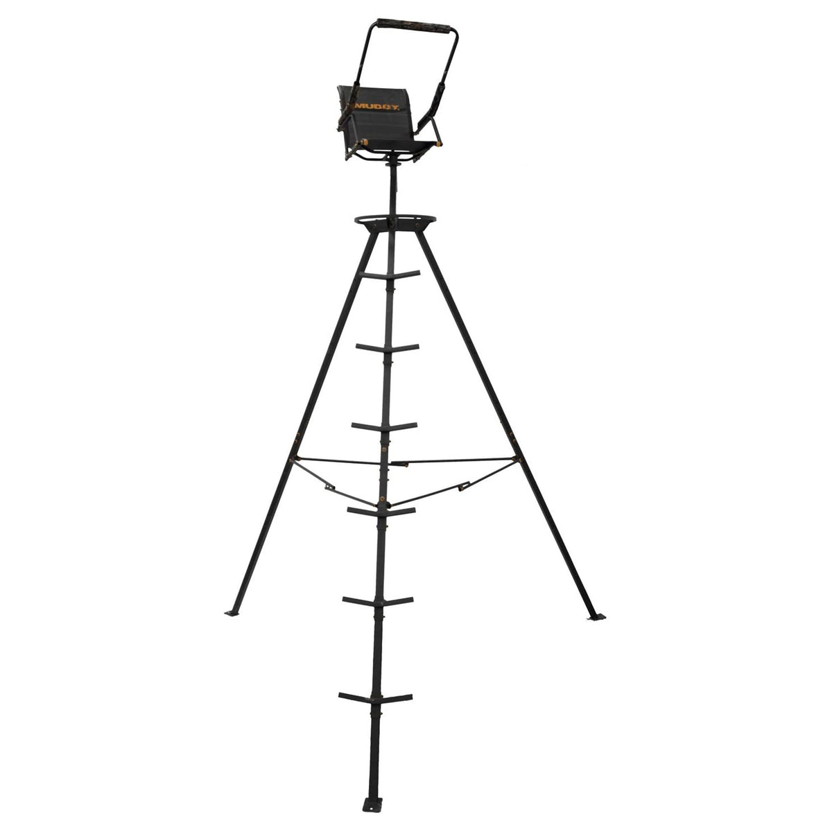 Muddy Nomad 12 Foot High Deer Hunting Tri-Pod Stand with Swivel Seat (For Parts)