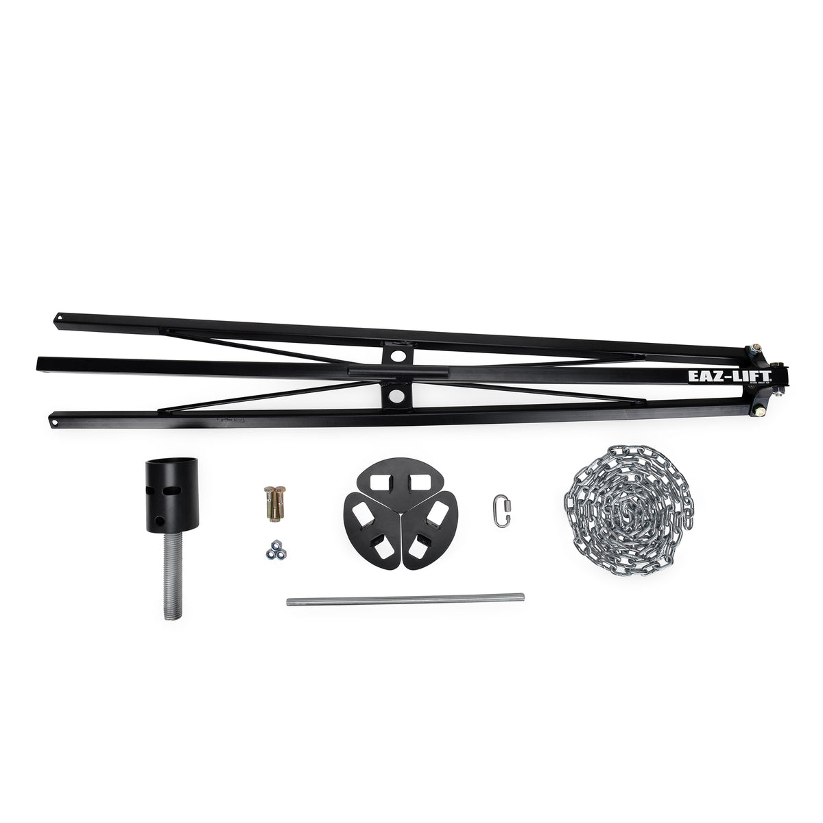 EAZ LIFT King Pin 5th Wheel Stabilizer Tripod Jack, 38.5 to 50 Inches(For Parts)