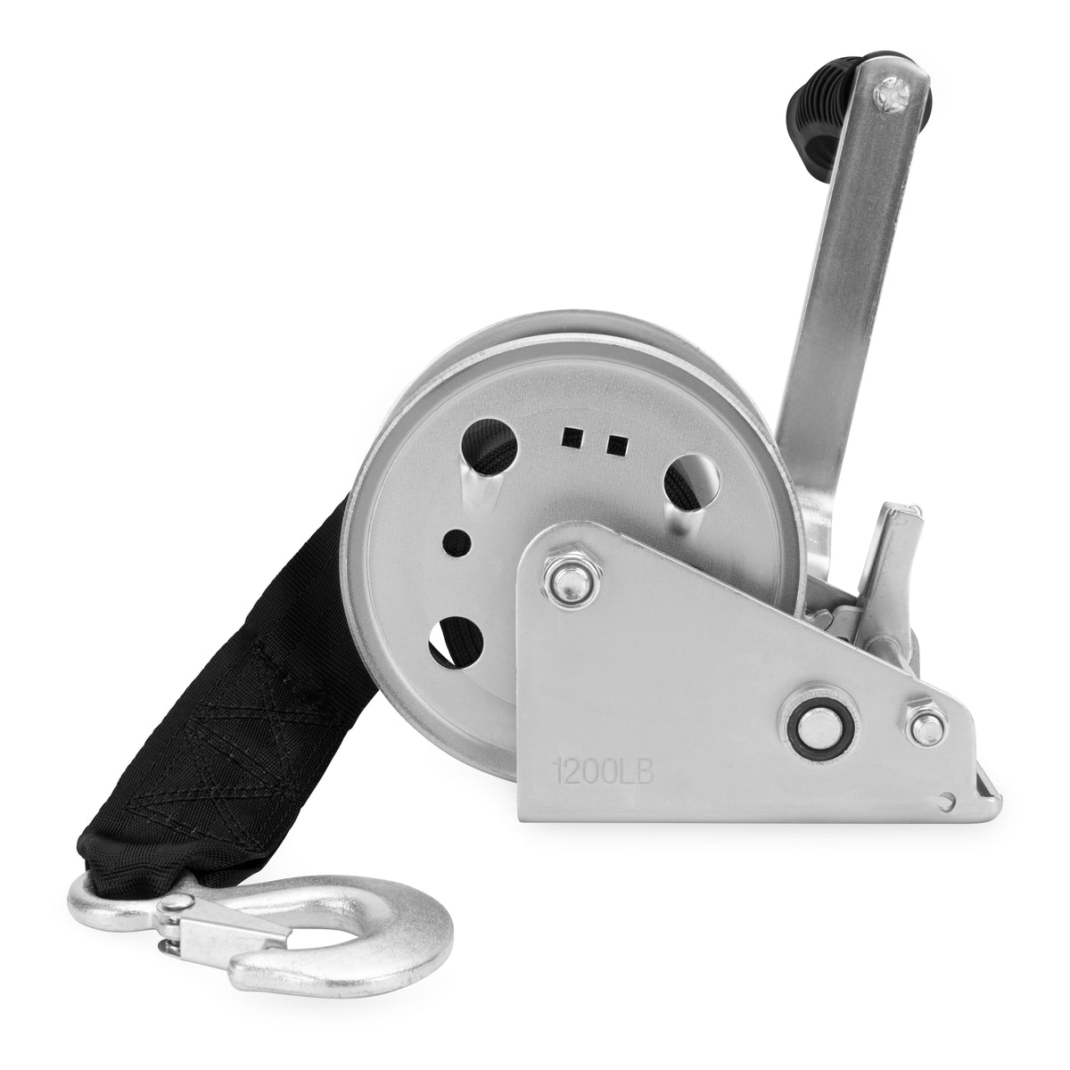 Camco Steel Marine Durable Corrosion Resistant Towing Winch w/ 1,200-lb Capacity
