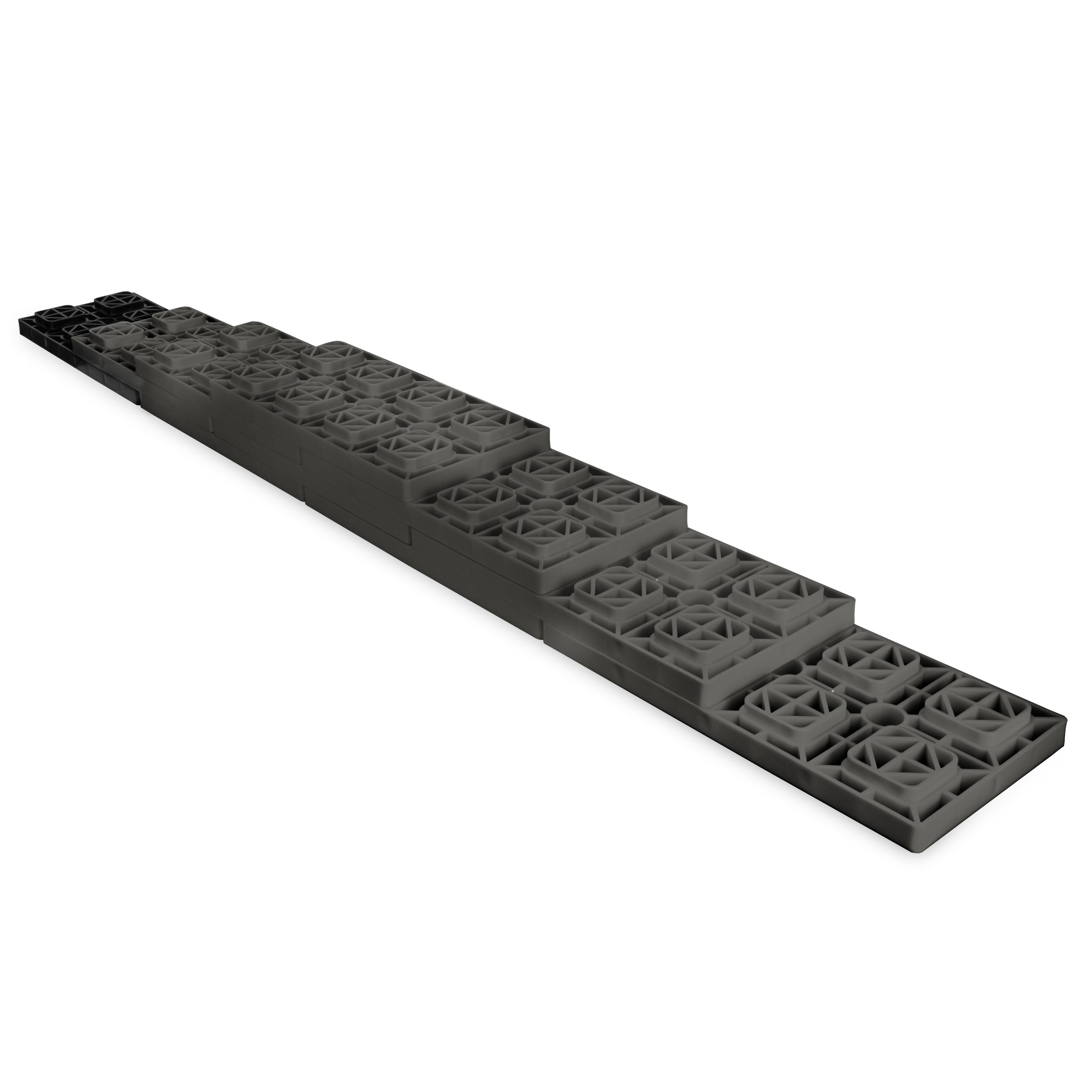 Camco FasTen 4x2 RV Camper Leveling Stabilizer Blocks for Dual Tires (Open Box) - VMInnovations