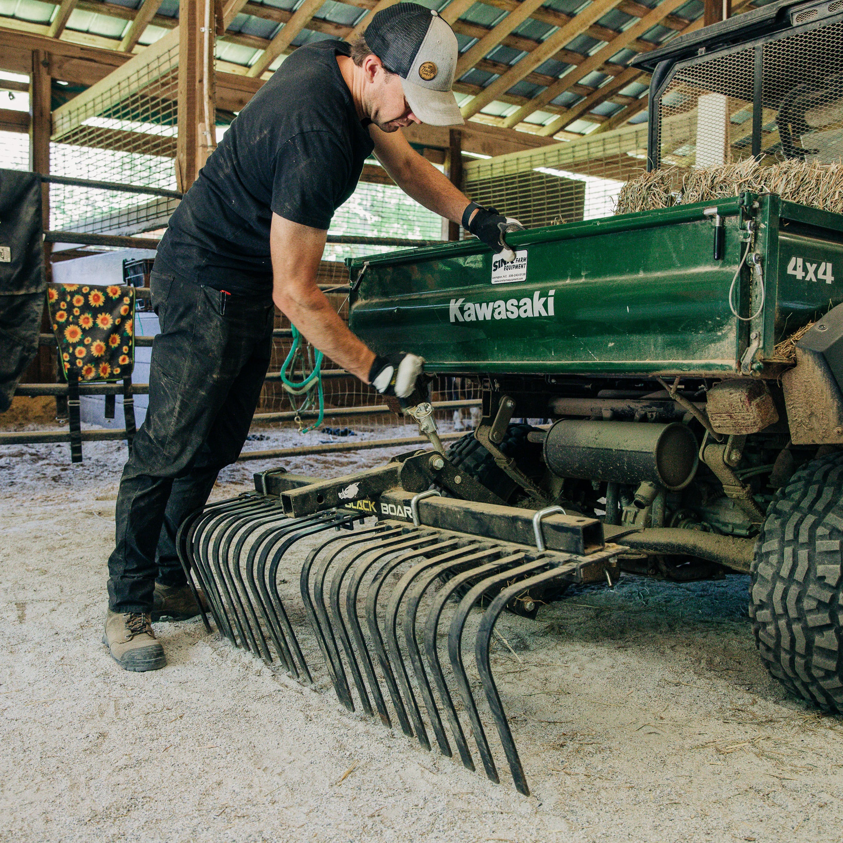 Camco Black Boar ATV/UTV Implement Vehicle Manual Lift Attachment (Open Box) - VMInnovations