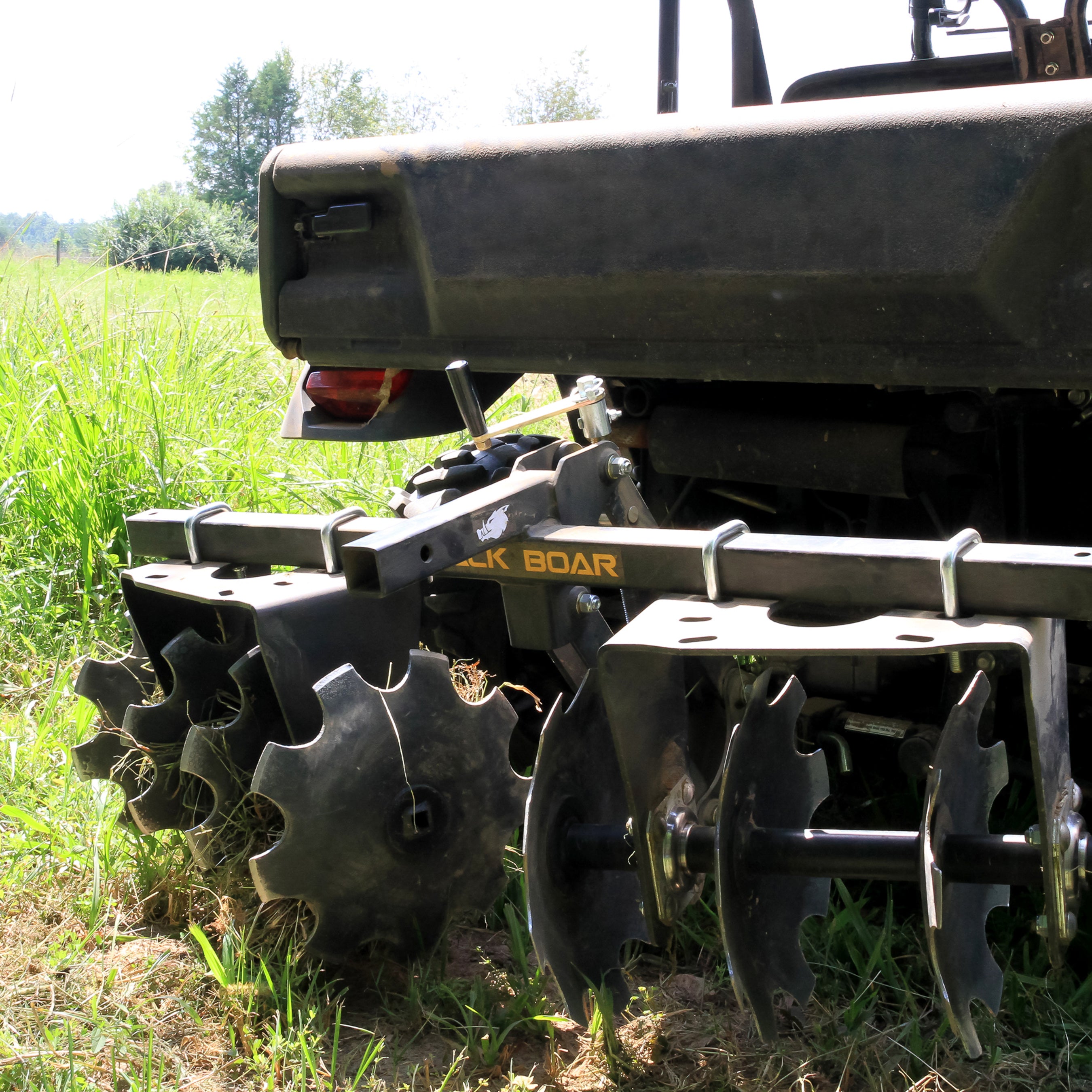 Camco Black Boar ATV/UTV Implement Strong Outside Vehicle Manual Lift Attachment