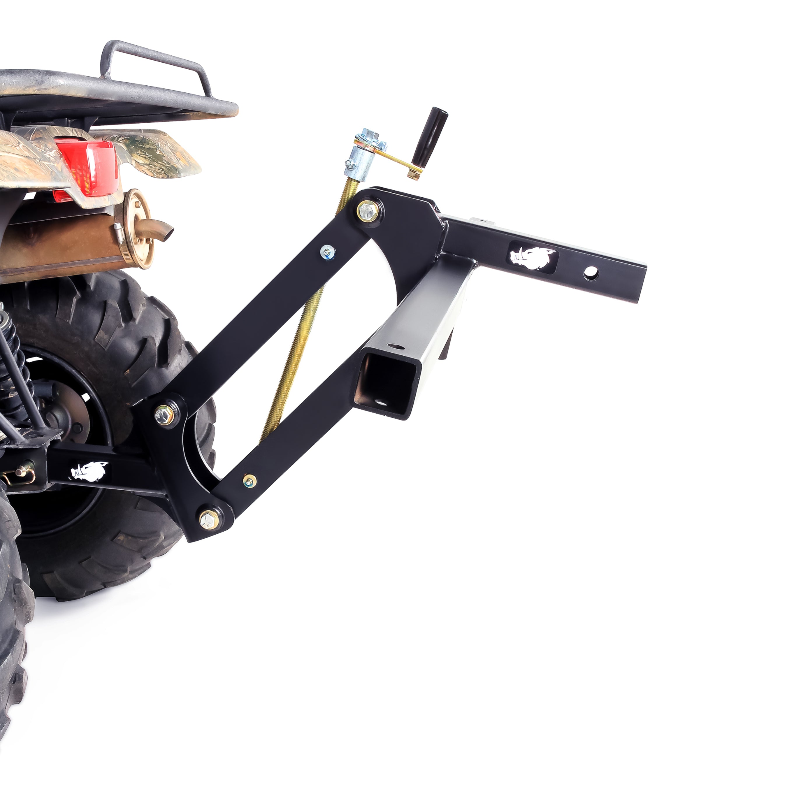 Camco Black Boar ATV/UTV Implement Strong Outside Vehicle Manual Lift Attachment