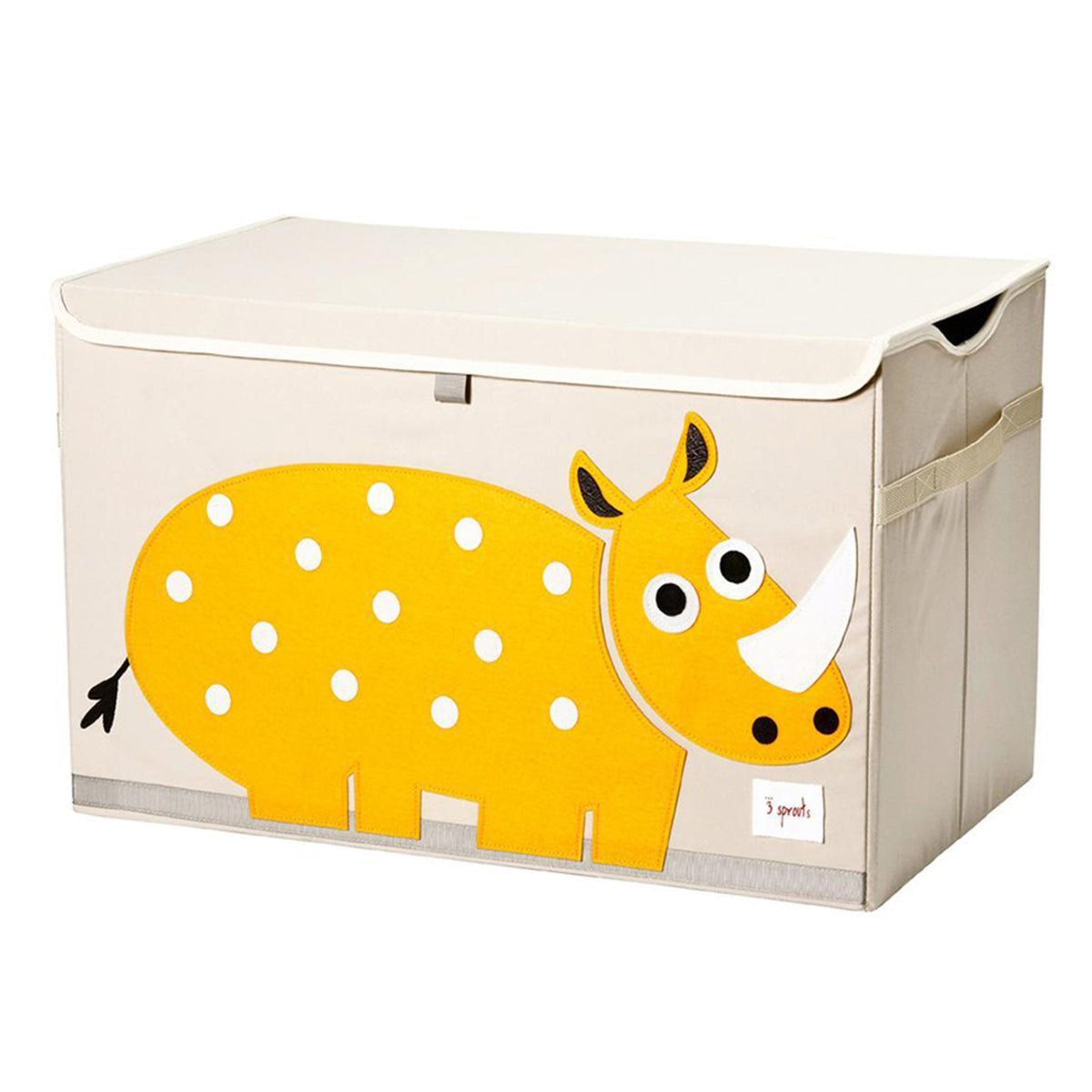 3 Sprouts UTCRHN Collapsible Toy Chest Storage Bin for Kids Playroom (Open Box)
