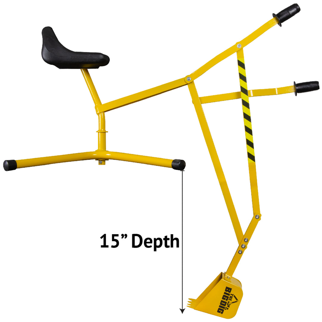 Big Dig 100-1 Sandbox Digger Excavator Crane with 360 Degree Rotation (2 Pack) - VMInnovations