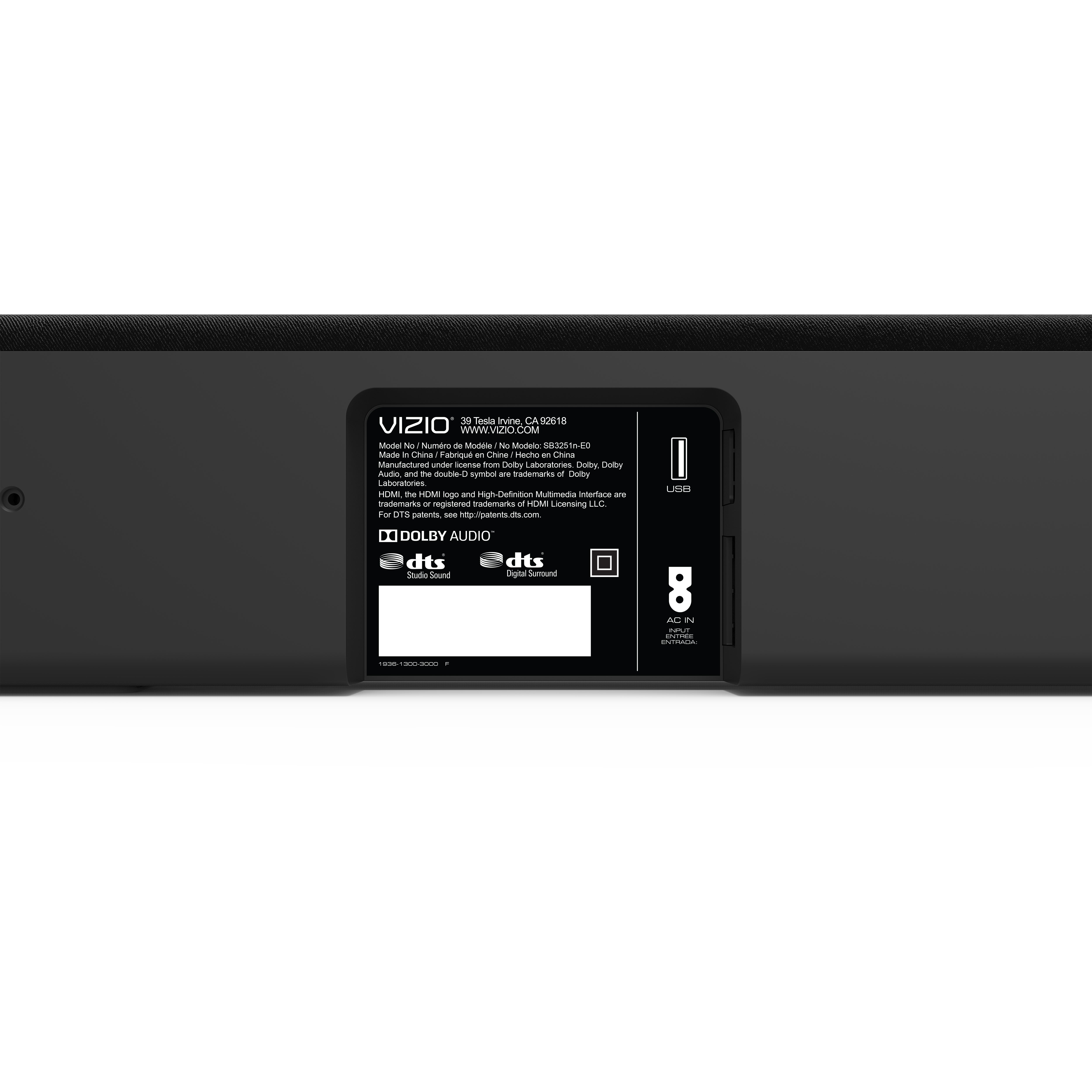 VIZIO 2017 32 Inch 5.1 Sound Bar, Speakers, & Subwoofer (Refurbished) (Open Box)