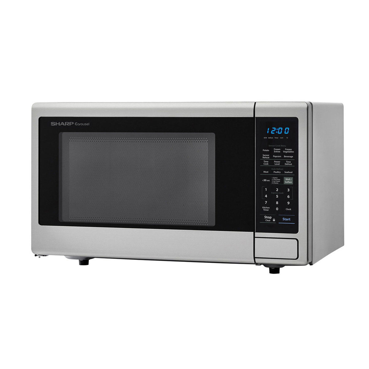 Sharp 1.8 Cu Ft Stainless Steel Microwave Oven (Certified Refurbished) (Used)