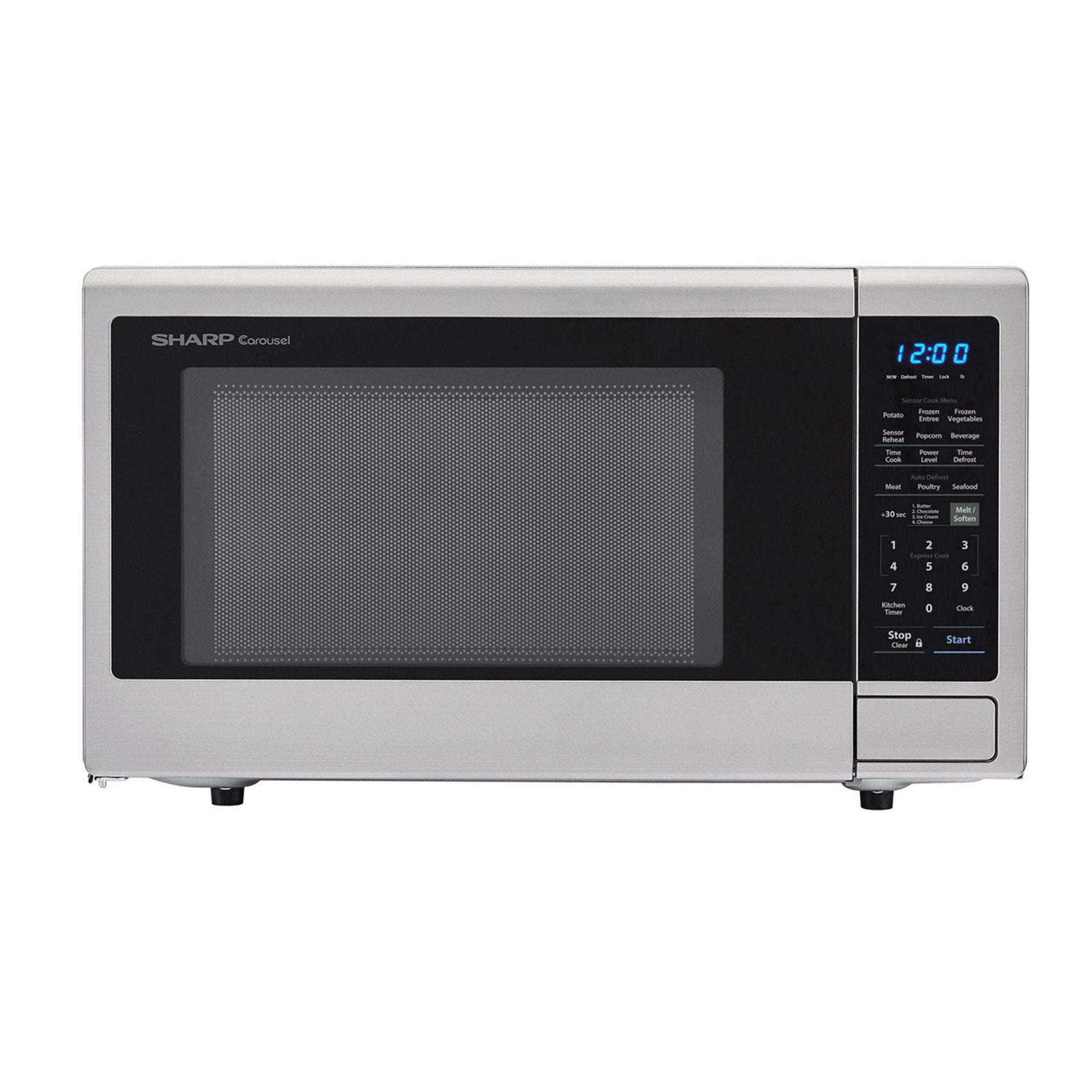Sharp 1.8 Cu Ft Stainless Steel Microwave Oven (Refurbished) (For Parts)