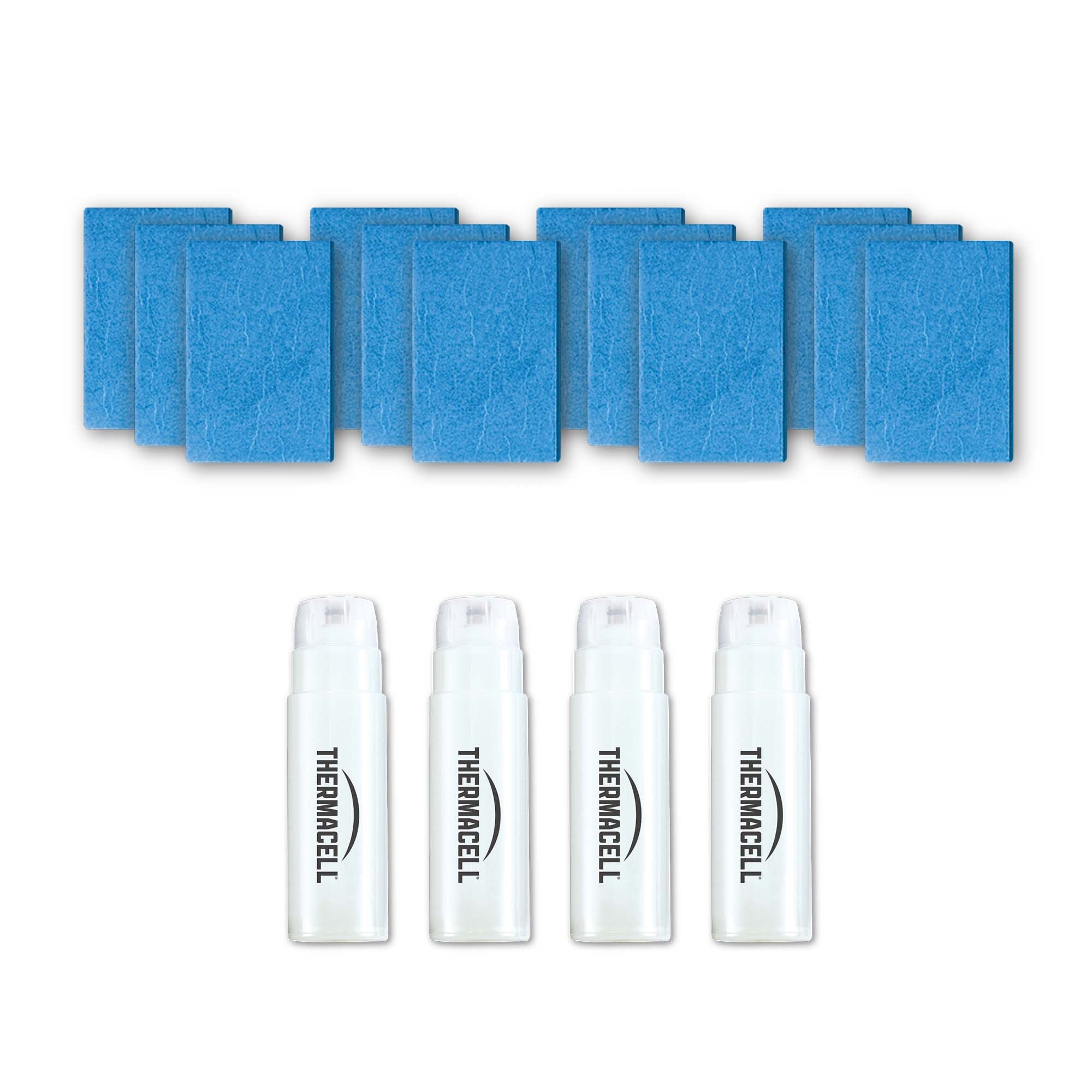 Thermacell E-4 Mosquito Repellent Refills w/12 Mats & 4 Fuel Cartridges (2 Pack)
