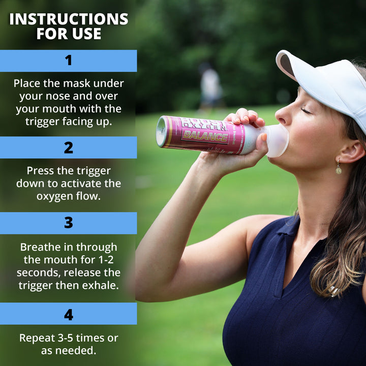 Boost Oxygen 5 L Think Tank Natural Portable Canned Oxygen, Rosemary (6 Pack) - VMInnovations