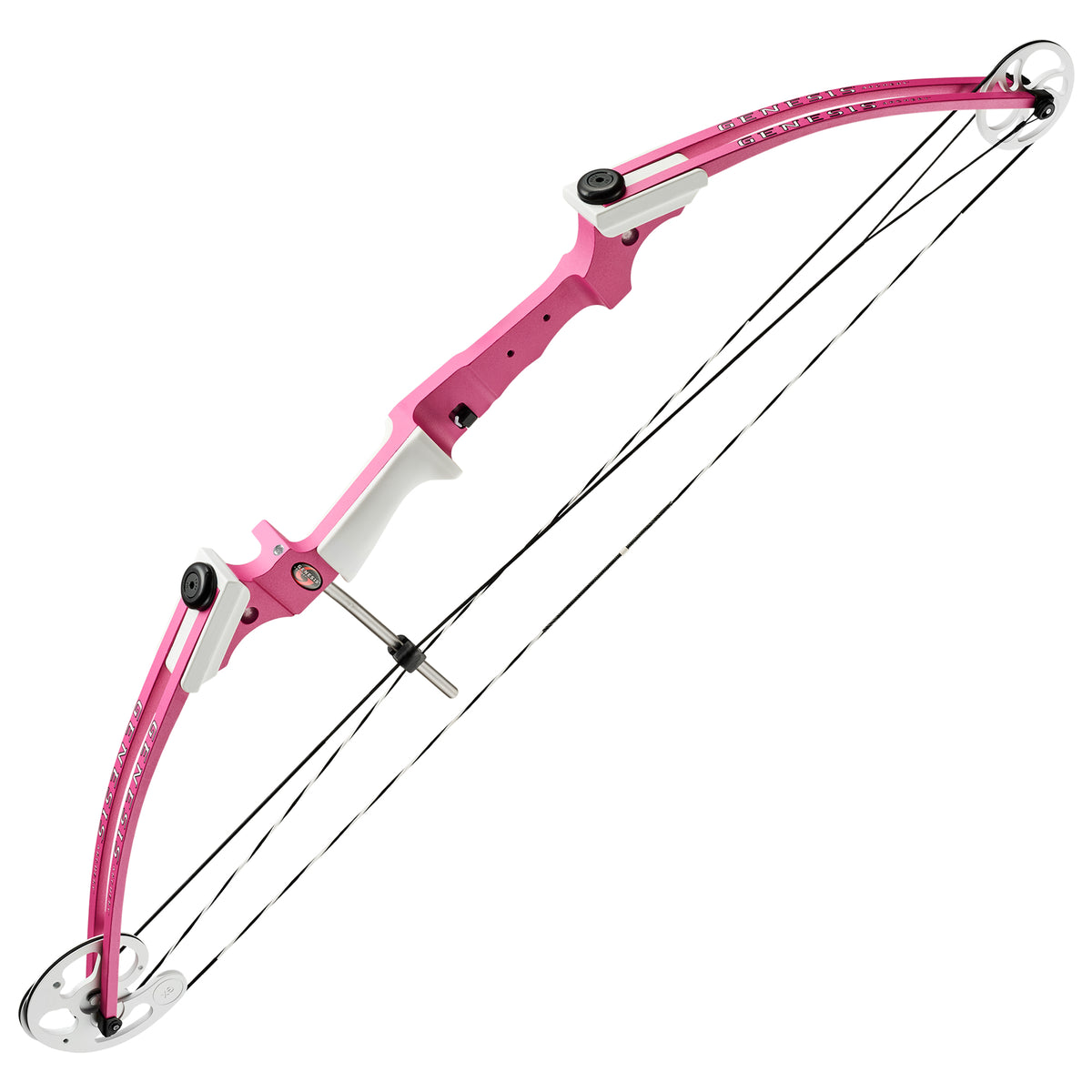 Genesis Original Archery Compound Bow w/ Adjustable Sizing, Right Handed, Pink