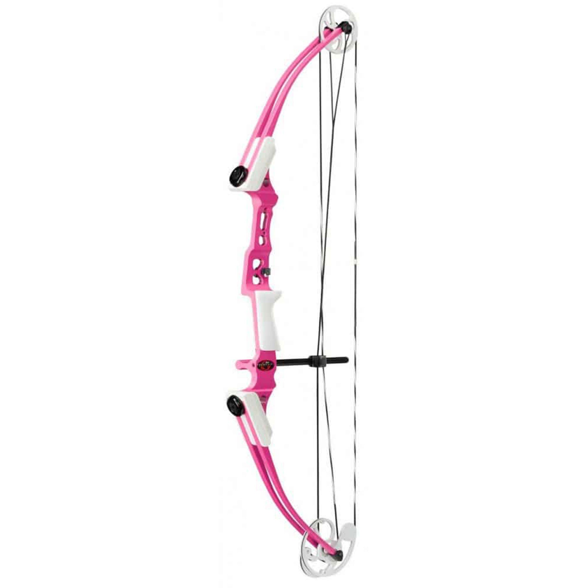Genesis Archery Mini Right Hand Compound Bow, Arrow & Quiver Set, Pink (3 Pack)