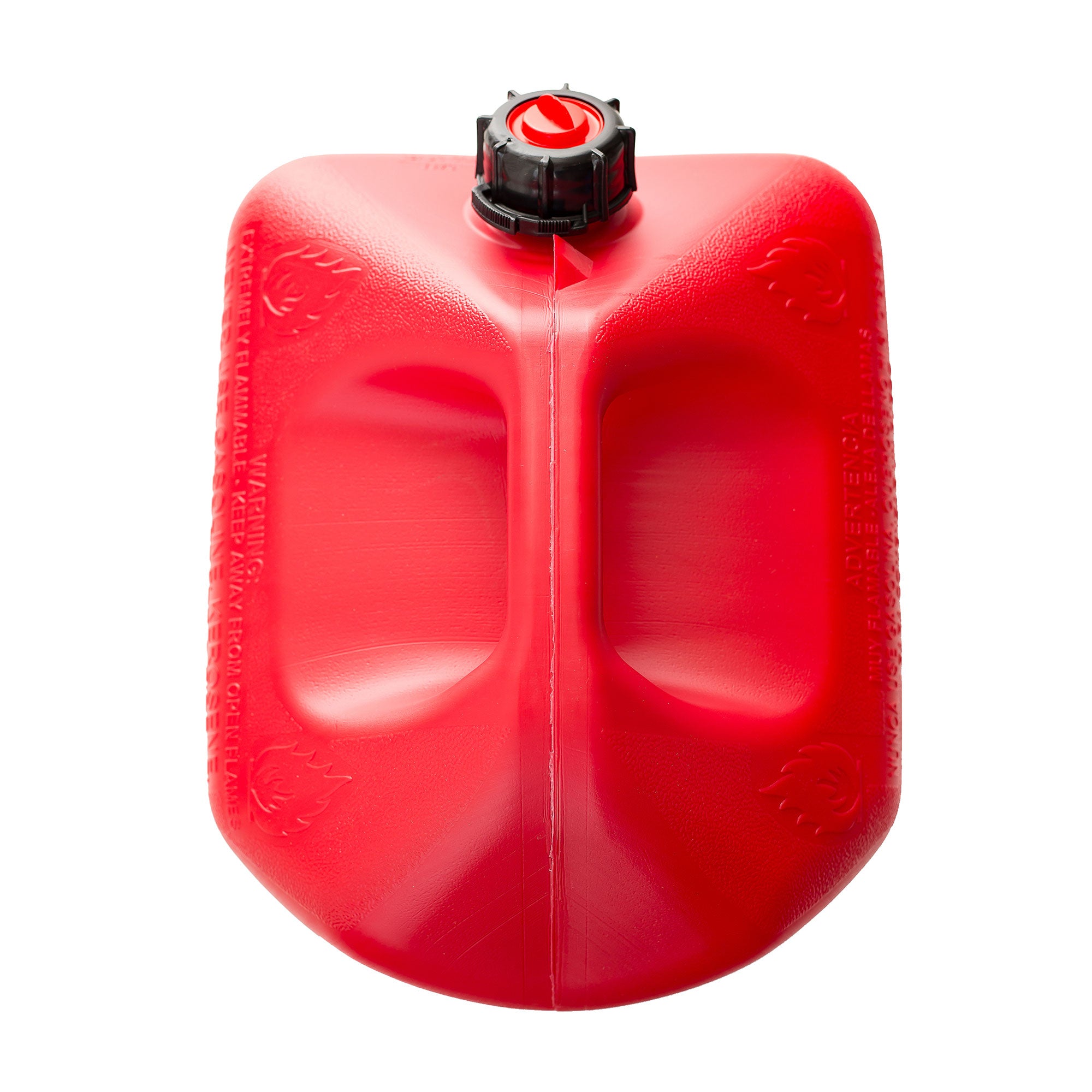 Midwest Can Company 6610 6 Gallon Gas Can Fuel Container Jugs with Spout, Red - VMInnovations