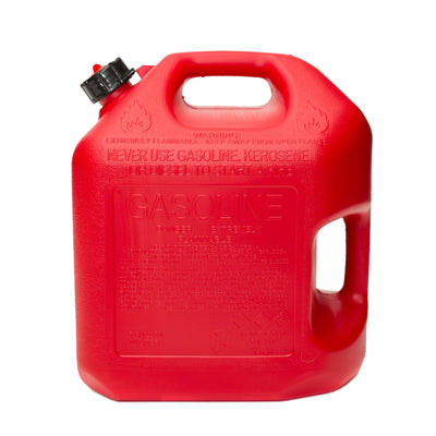 Midwest Can Company 5610 5 Gallon Gas Can Fuel Container Jugs w/ Spout (2 Pack)