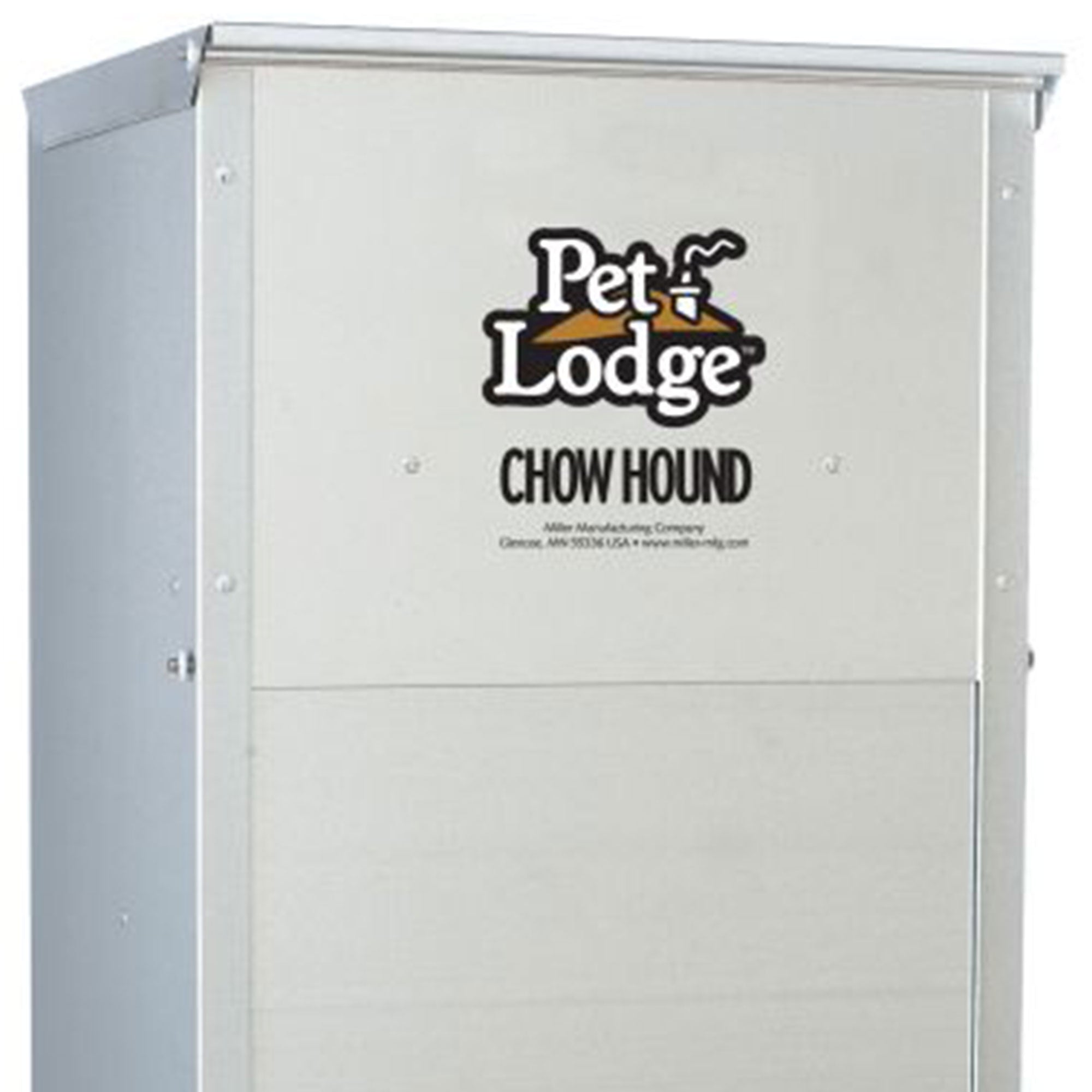 Little Giant Automatic Dry Dog Food Feeder & 3.25 Gal Steel Ever Full Water Bowl - VMInnovations
