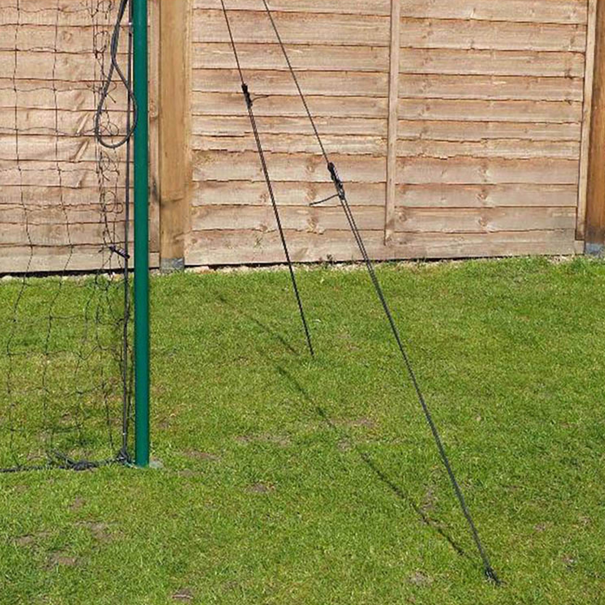 Open Goaaal JX-OGFL2 Soccer Practice Net Rebounder Backstop with Goal, Large - VMInnovations
