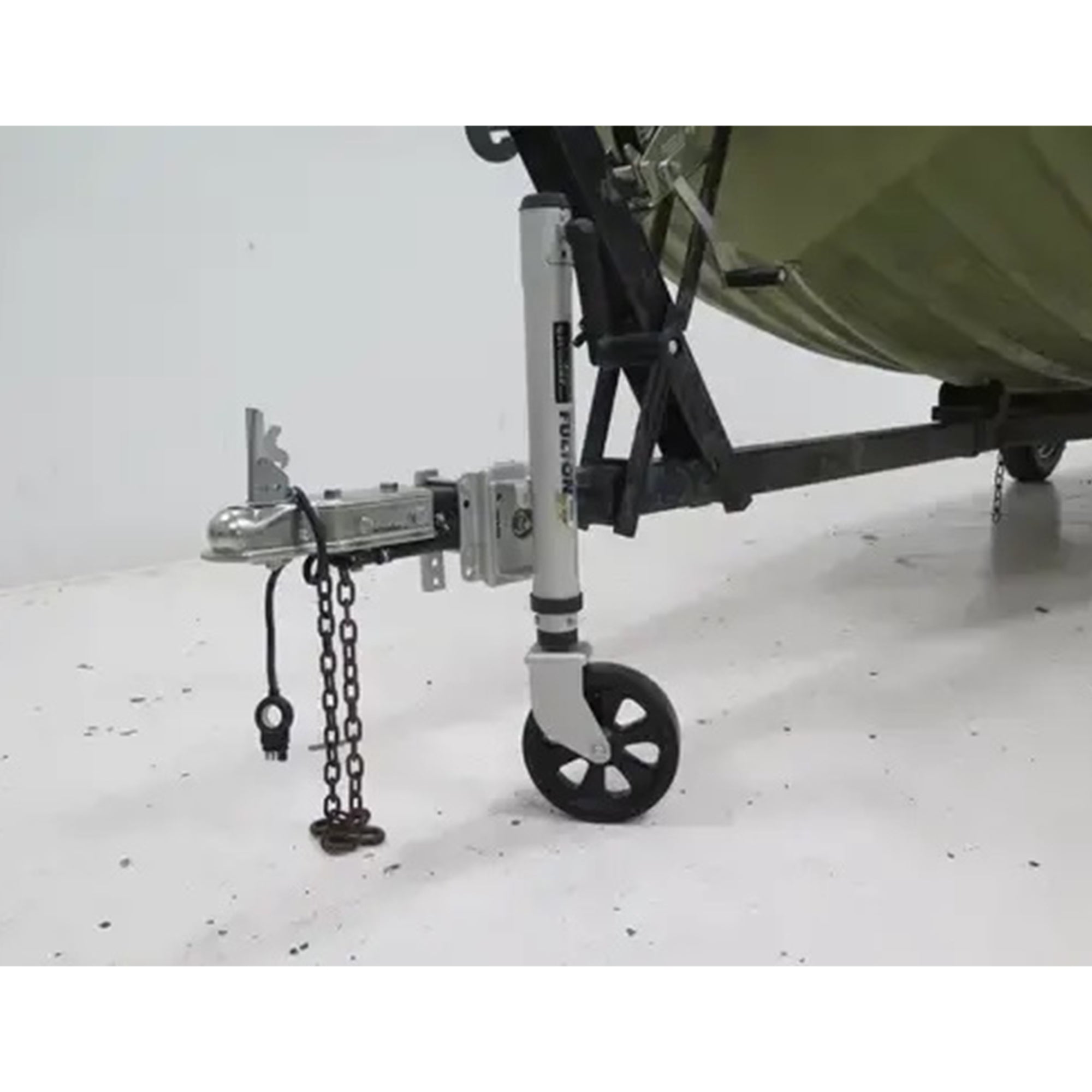 Fulton XLT Jack 1,500 Lb Swing Away Trailer Tongue Jack w/ Wheel (Open Box) - VMInnovations
