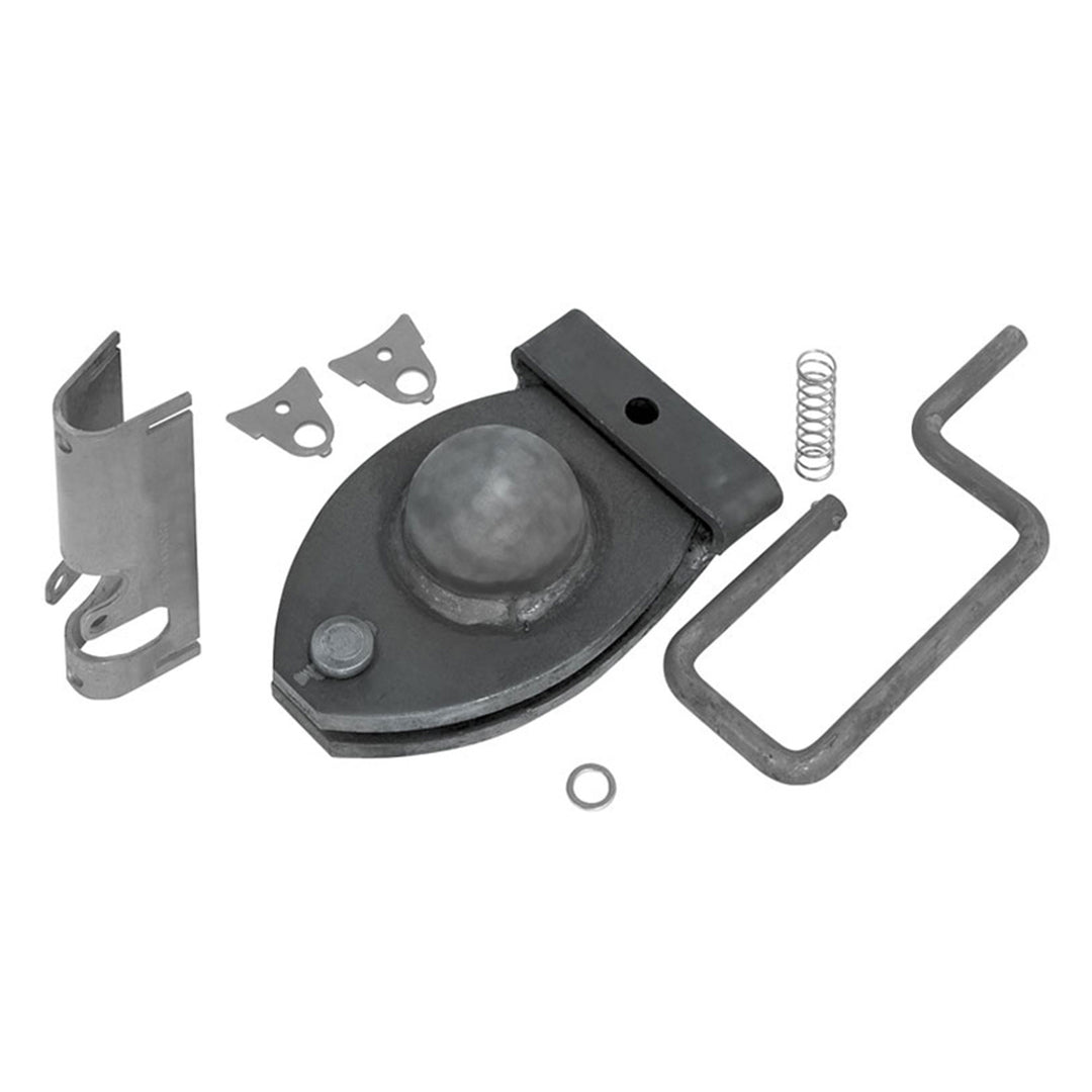BULLDOG 287740300 Adjustable Gooseneck Coupler Kit with Locking Pins and Cover - VMInnovations