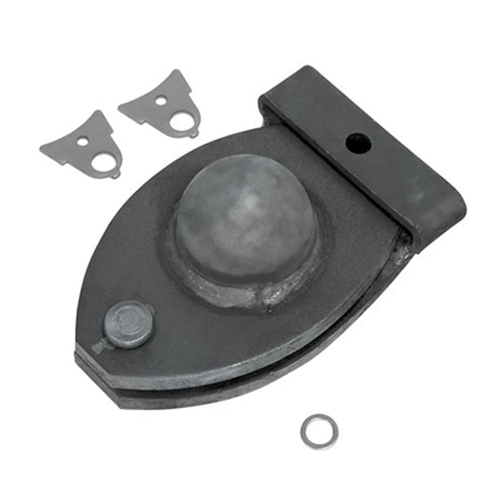 BULLDOG 287740300 Adjustable Gooseneck Coupler Kit with Locking Pins and Cover - VMInnovations