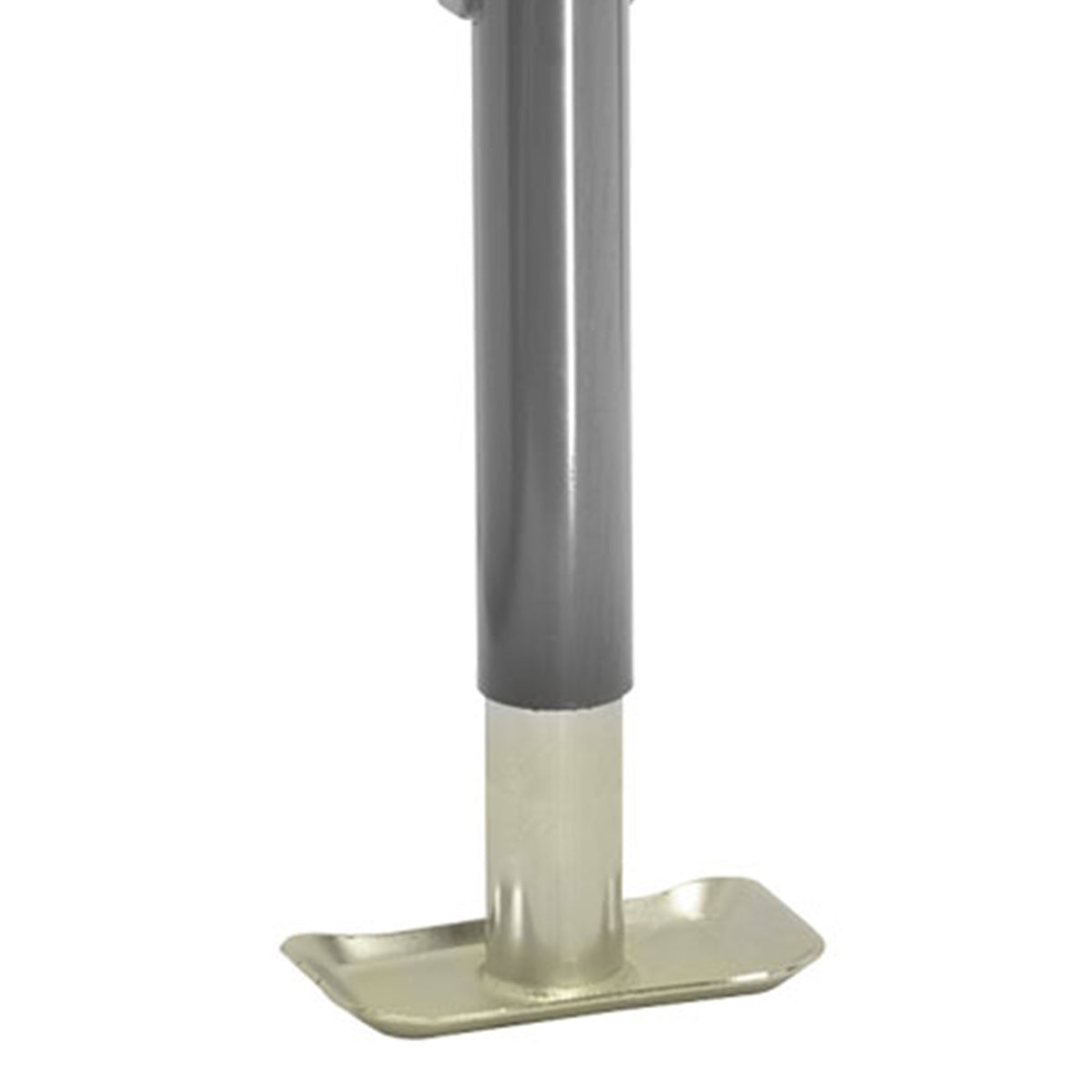 Bulldog 5000 Lb 178151 Topwind Weld On Square Tube Trailer Tow Jack w/ Footplate