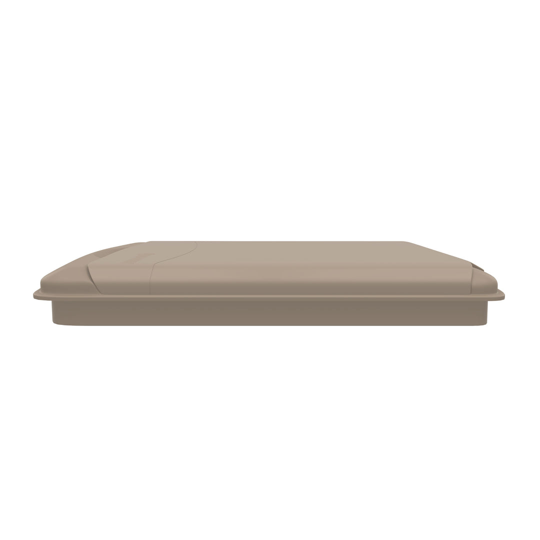 Rev-A-Shelf 35 Qt Trash Can Replacement Lid, Champagne (Lid Only) RV-35-LID-12-1 - VMInnovations