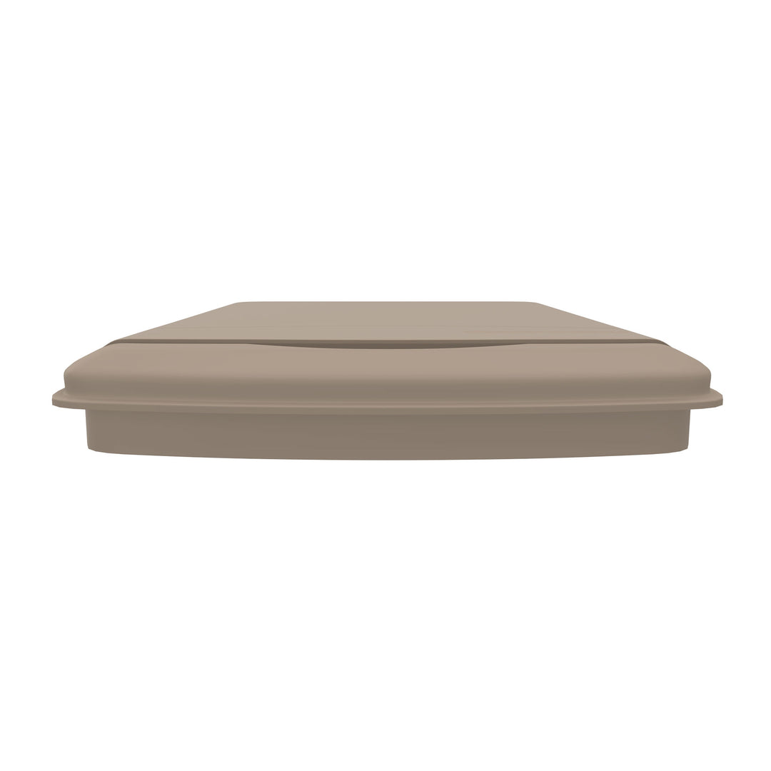 Rev-A-Shelf 35 Qt Trash Can Replacement Lid, Champagne (Lid Only) RV-35-LID-12-1 - VMInnovations