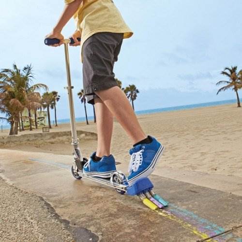 Razor Graffiti Chalk Kids Kick Scooter (Blue)