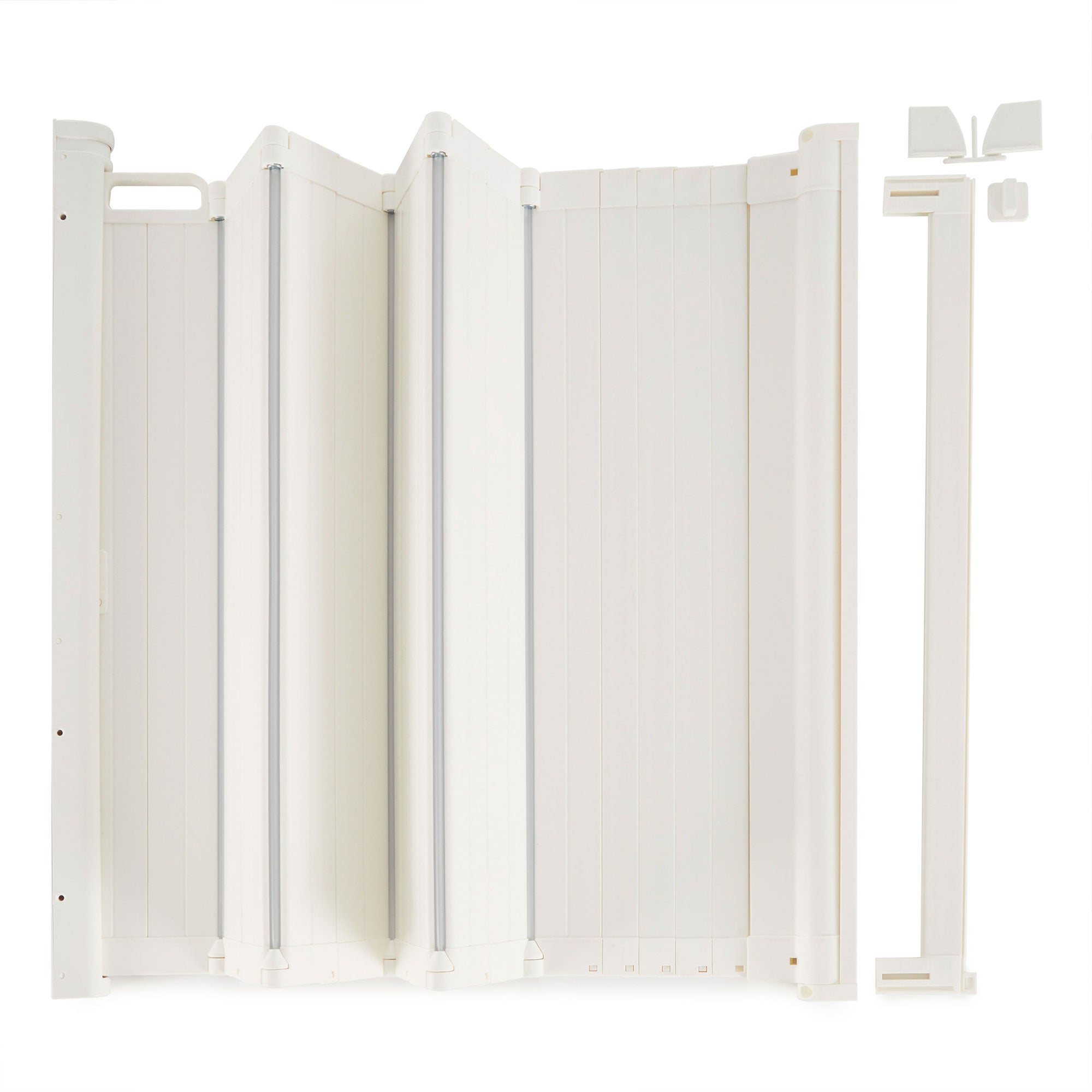 Scandinavian Pet Design Retractable 22" to 36" Safety Gate, White (For Parts) - VMInnovations