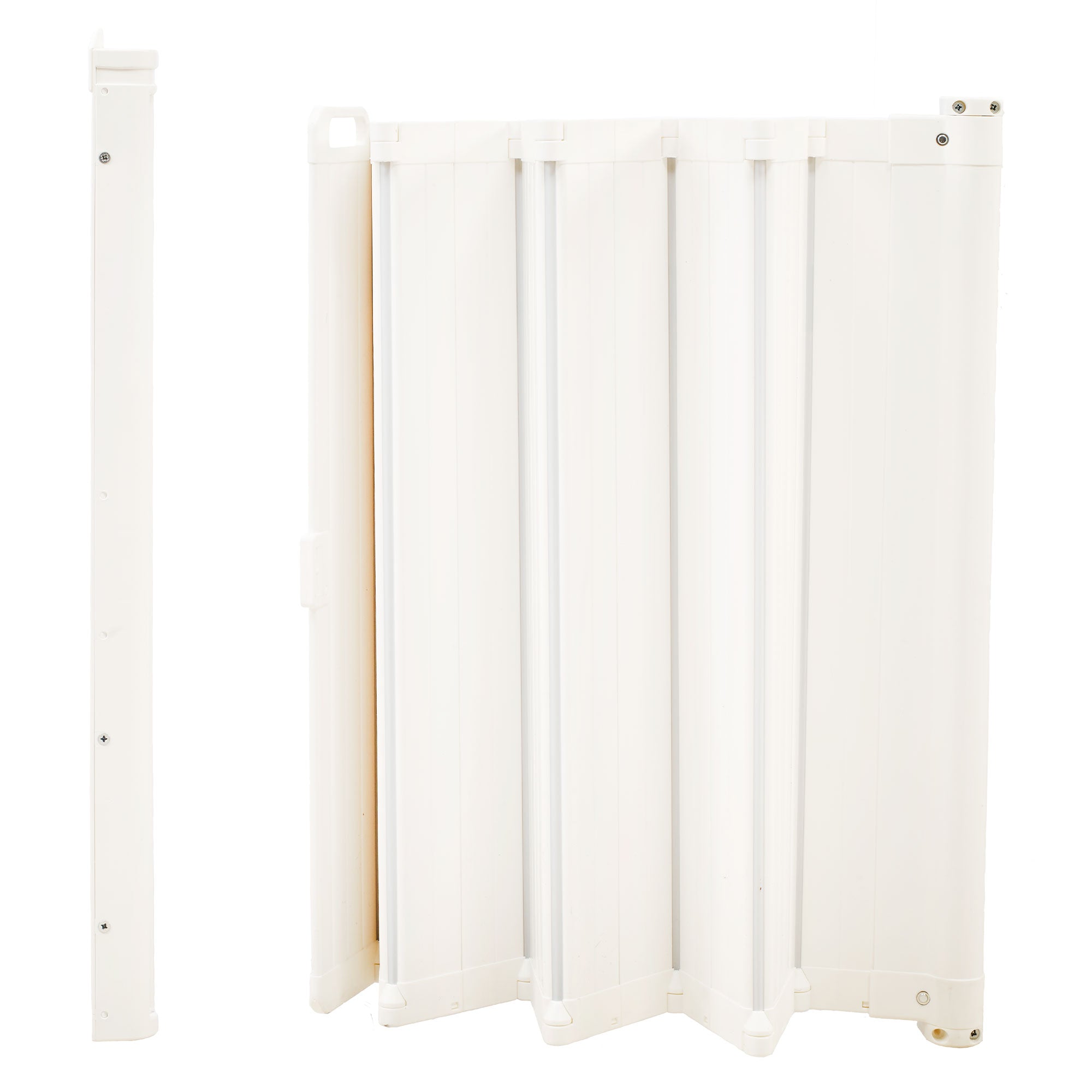Scandinavian Pet Design Retractable 22" to 36" Safety Gate, White (For Parts)