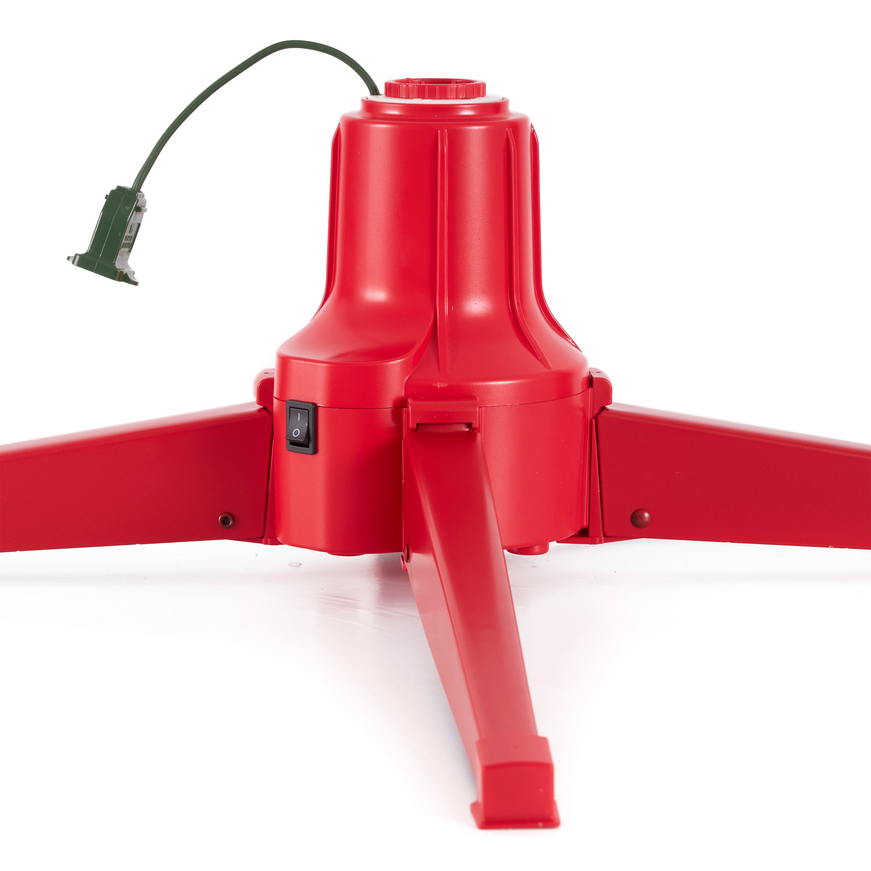 Home Heritage Metal Rotating Christmas Tree Stand for 7 Foot Trees (Open Box) - VMInnovations