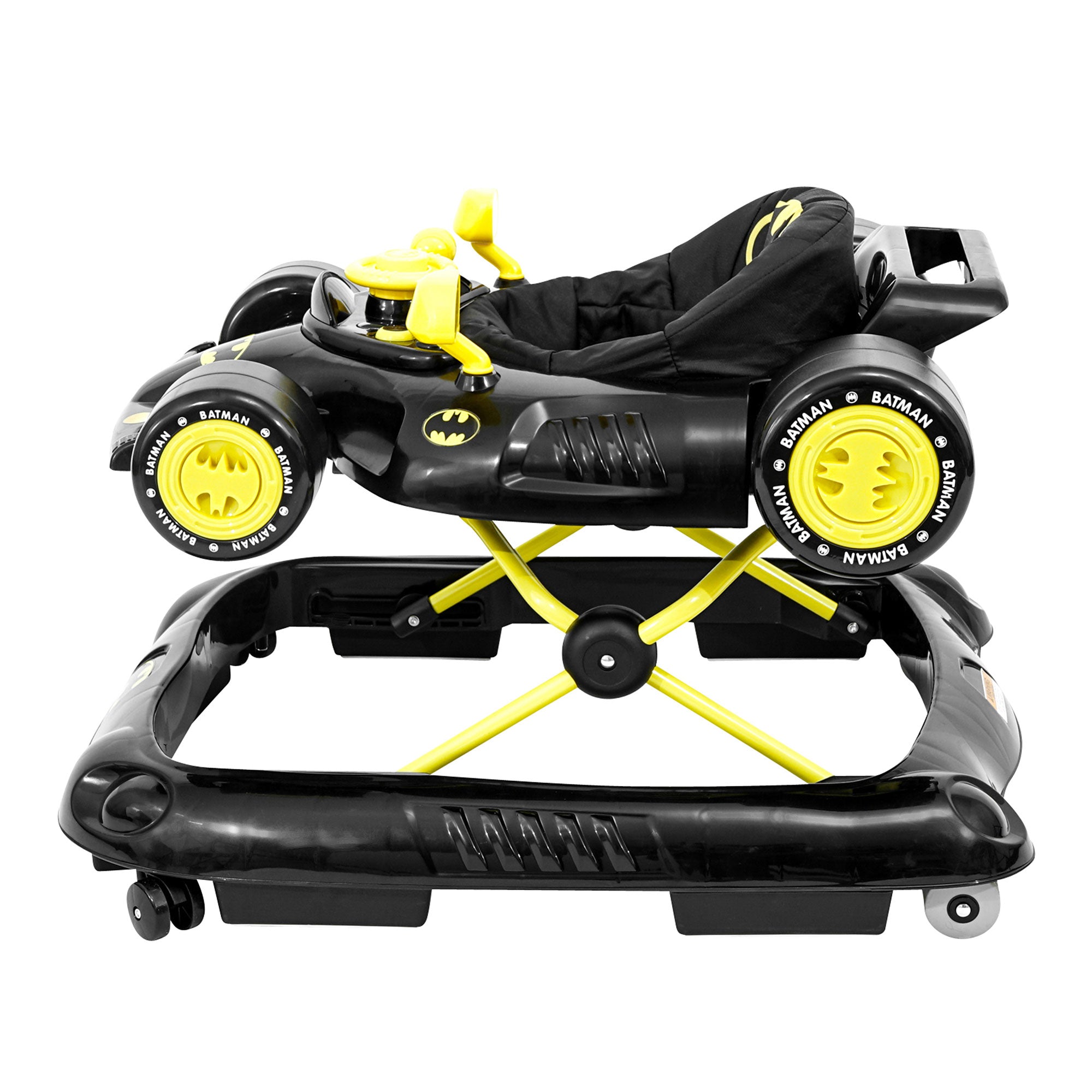 Kids Embrace DC Comics Batman Superhero Baby Batmobile Walker, Black (Open Box) - VMInnovations