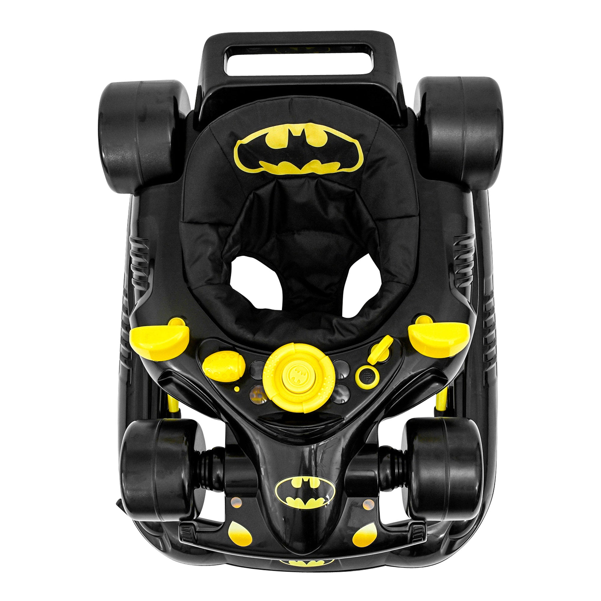 Kids Embrace DC Comics Batman Superhero Baby Batmobile Walker, Black (Open Box) - VMInnovations