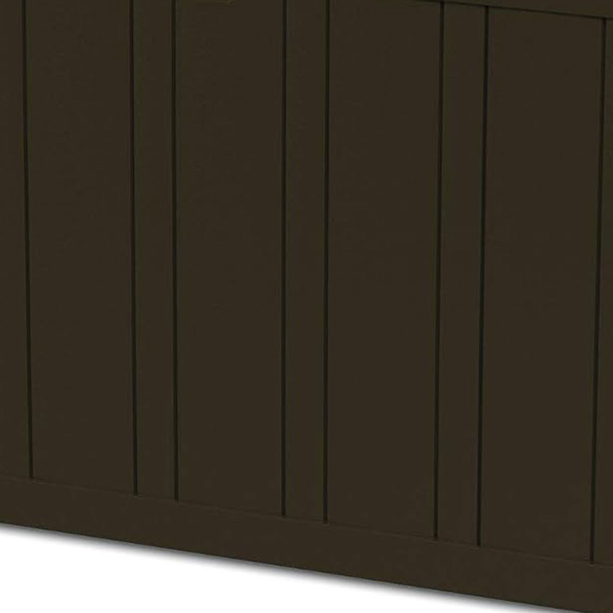 Ram Quality Products Outdoor Backyard Patio Storage Deck Box, 71 Gallon, Brown - VMInnovations