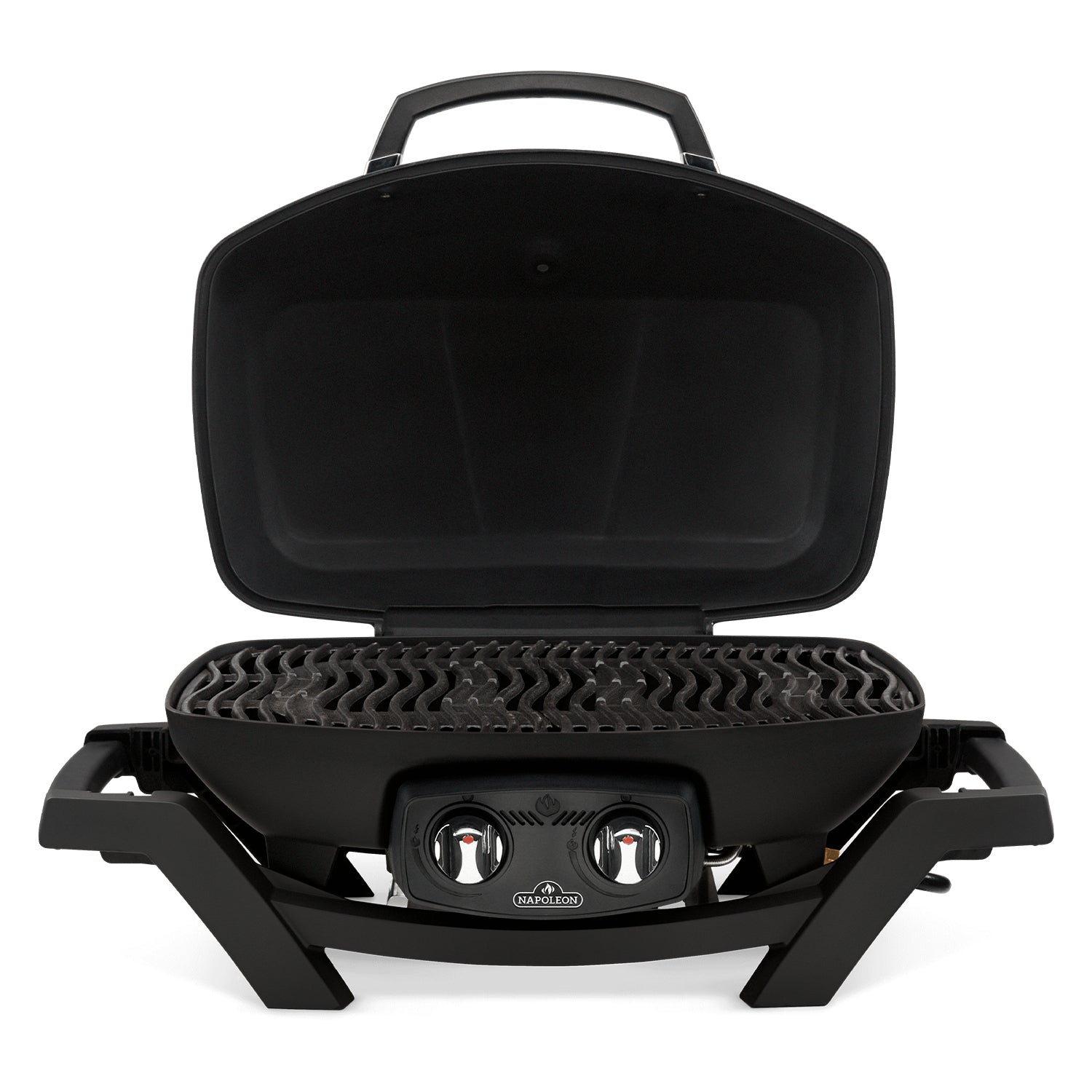 Napoleon PRO285-BK TravelQ Portable Steel 2 burner Natural Gas Grill Black(Used)