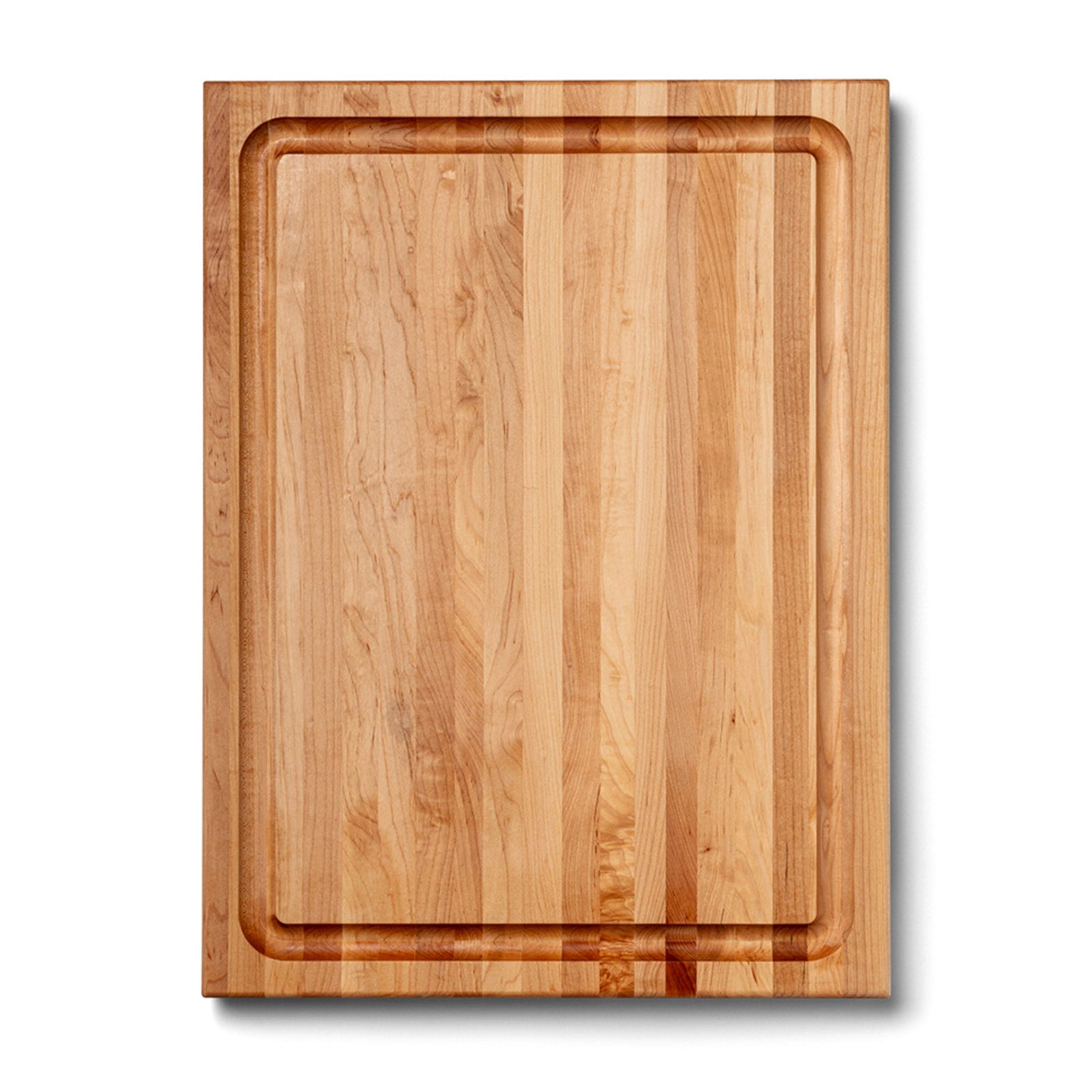 John Boos Large Maple Wood Edge Grain Reversible Cutting Board, 24" x 18" x 1.5" - VMInnovations