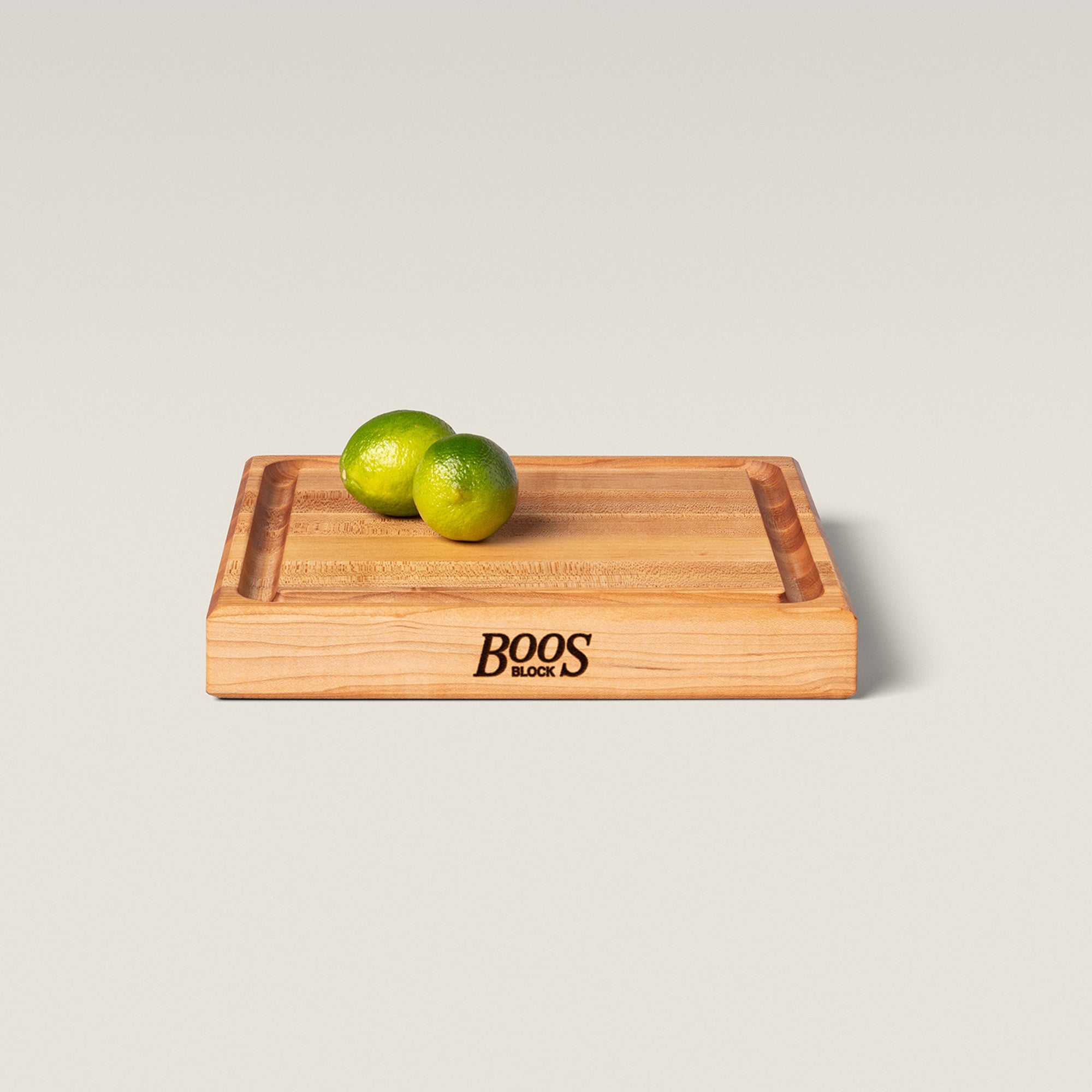 John Boos Block 12x12" Square Cutting/Carving Board w/ Juice Groove (Open Box) - VMInnovations