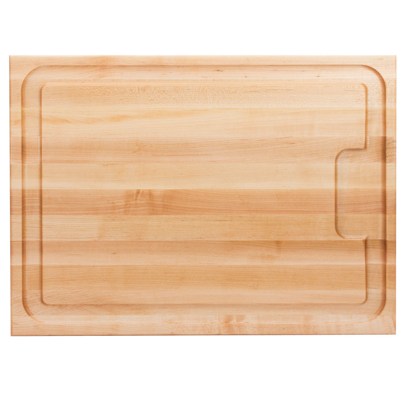 John Boos Au Jus Maple Wood Cutting Board with Juice Groove, 18" x 24" x 1.5"