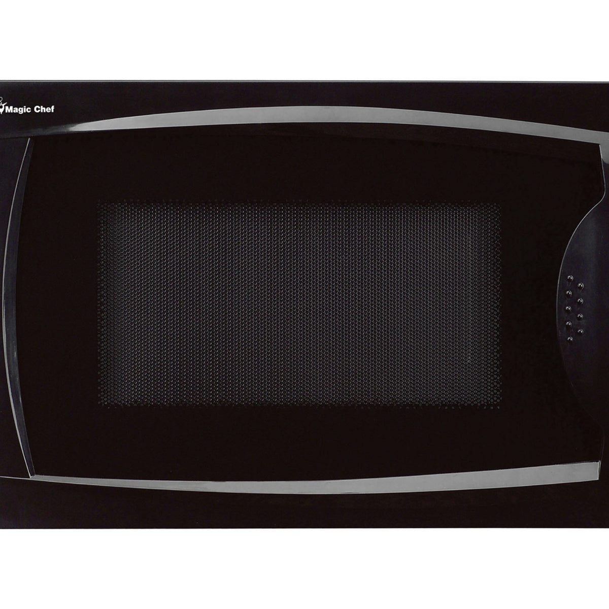 Magic Chef 700 Watt 0.7 Cubic Feet Microwave Digital Touch, Black (For Parts)