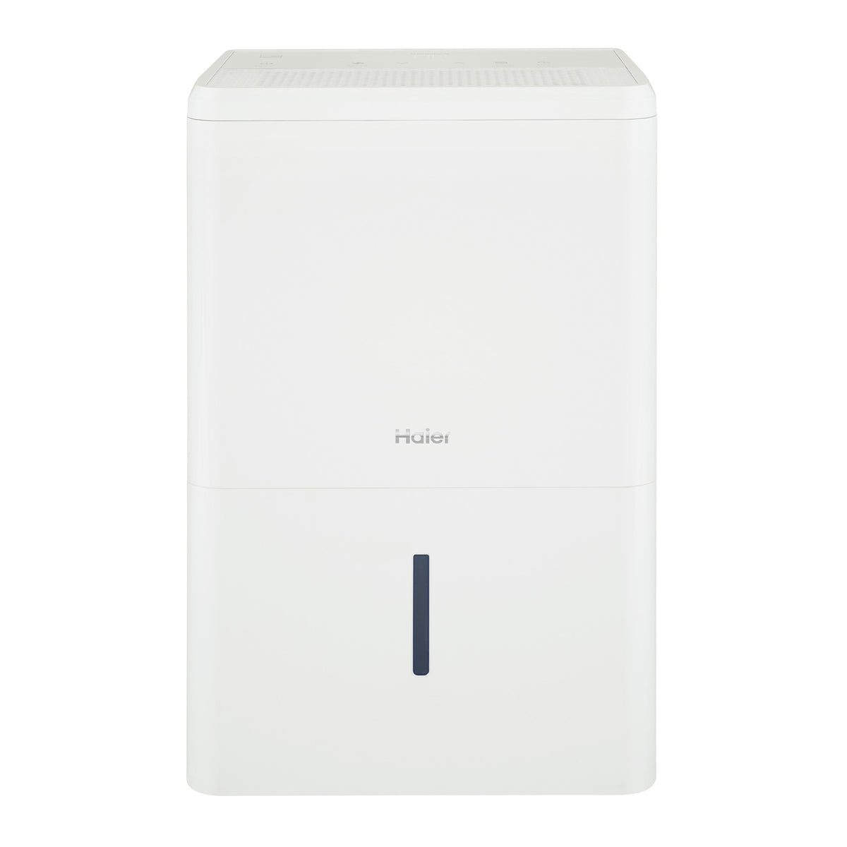 Haier 50-Pint 3-Speed LED Digital Controls Portable Dehumidifier, White (Used)