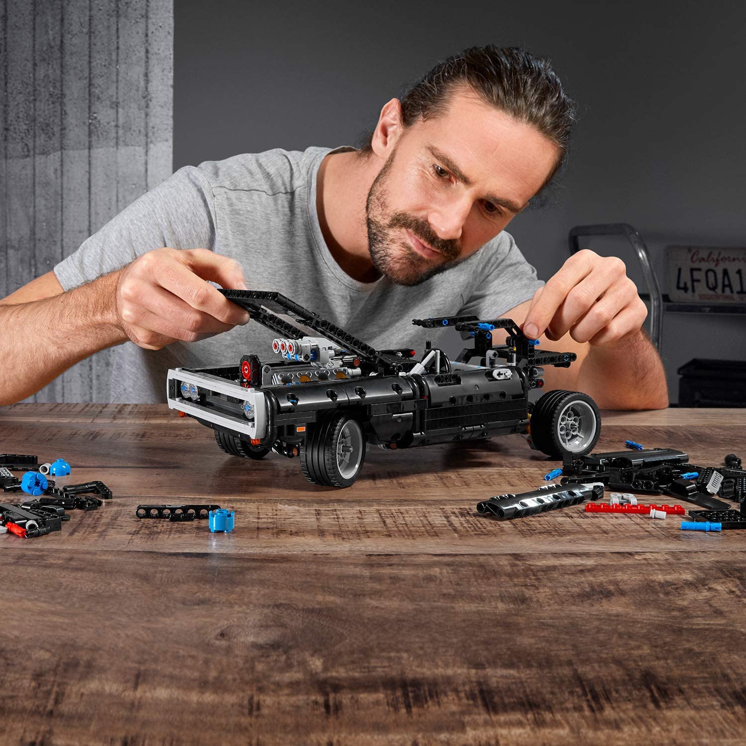 LEGO 42111 Technic Dominic Toretto’s Dodge Charger Building Kit (1077 Pieces)
