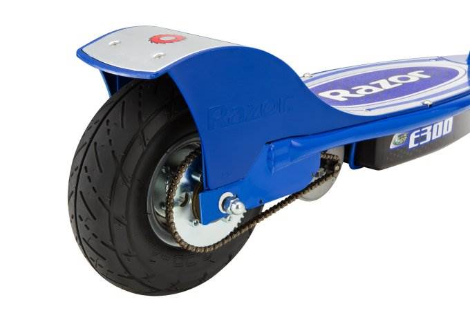 Razor E300S Rechargeable Seated Electric Motorized Scooter, Blue (Defective)