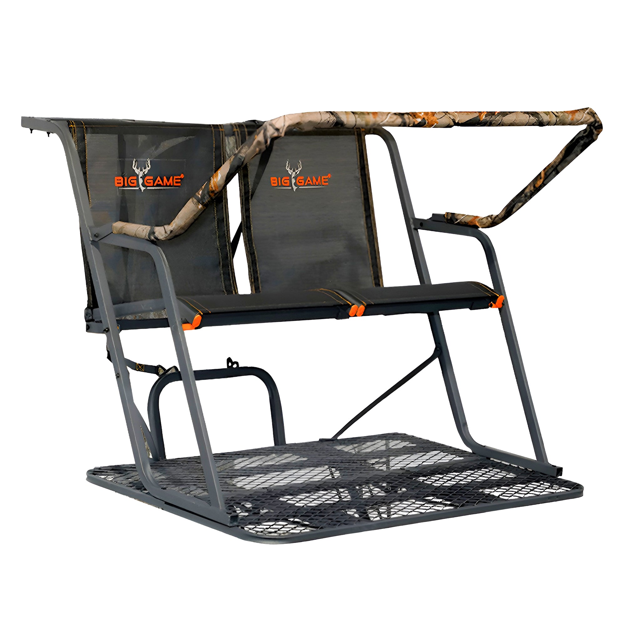 Big Game Spector XT Lightweight Portable 2 Hunter Tree Ladder Stand (Open Box) - VMInnovations
