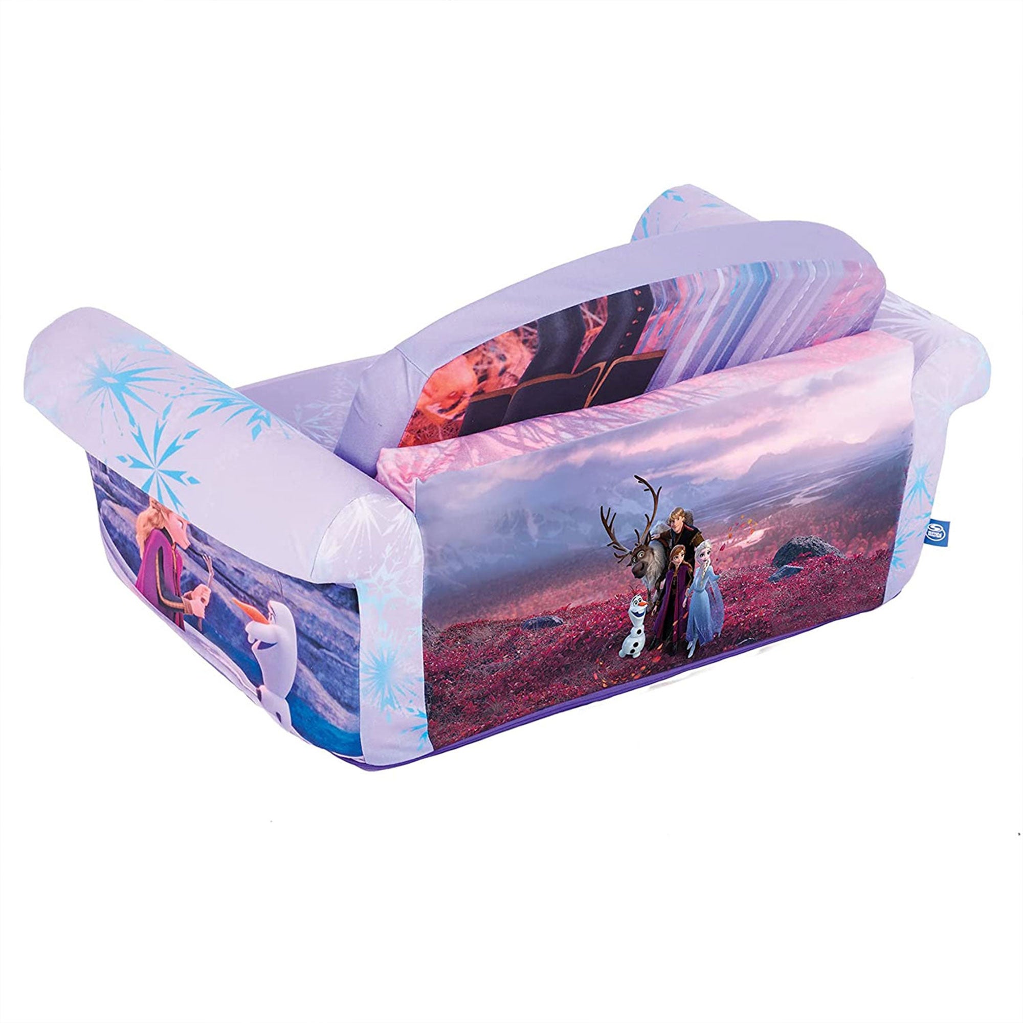 Marshmallow Furniture 2-in-1 Flip Open Couch Bed, Disney's Frozen 2 (Open Box) - VMInnovations