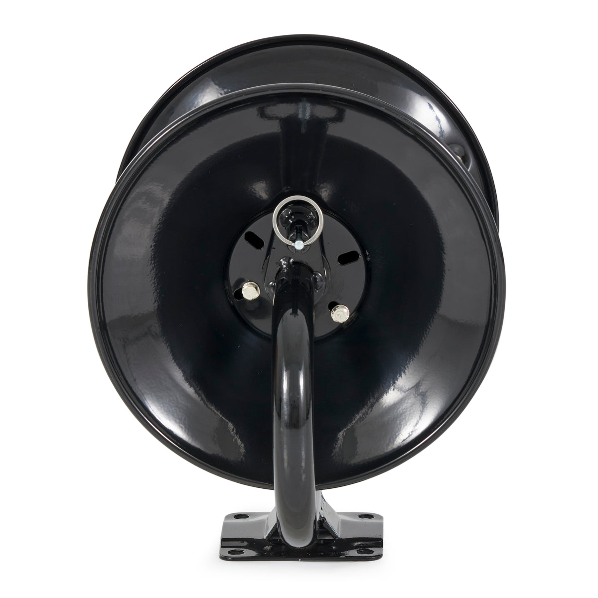 Apache Steel Pressure Washer Reel for 50 Foot Hose with Pump, Black (2 Pack)