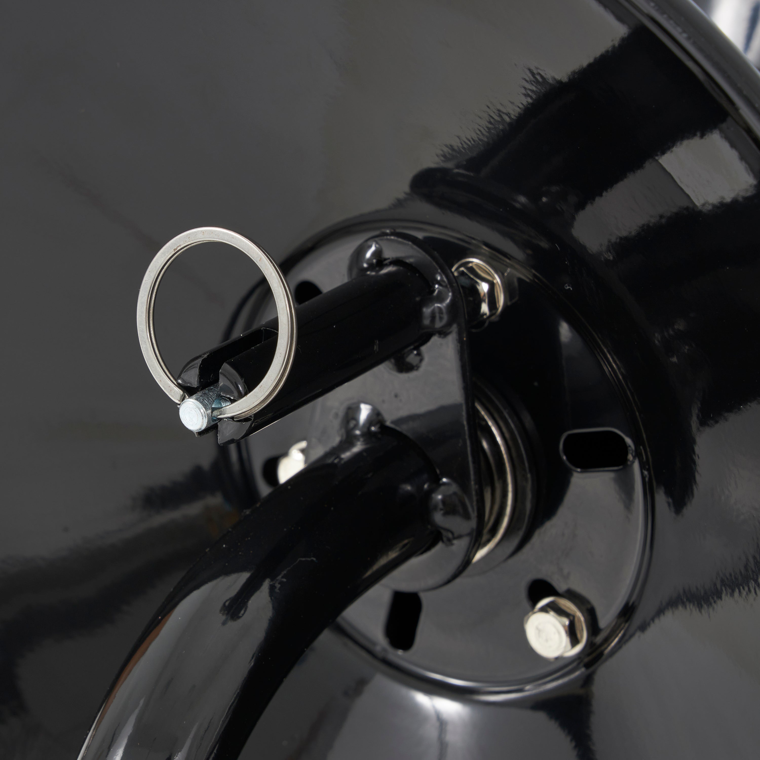 Apache Steel Pressure Washer Reel for 50 Foot Hose with Pump, Black (Used) - VMInnovations
