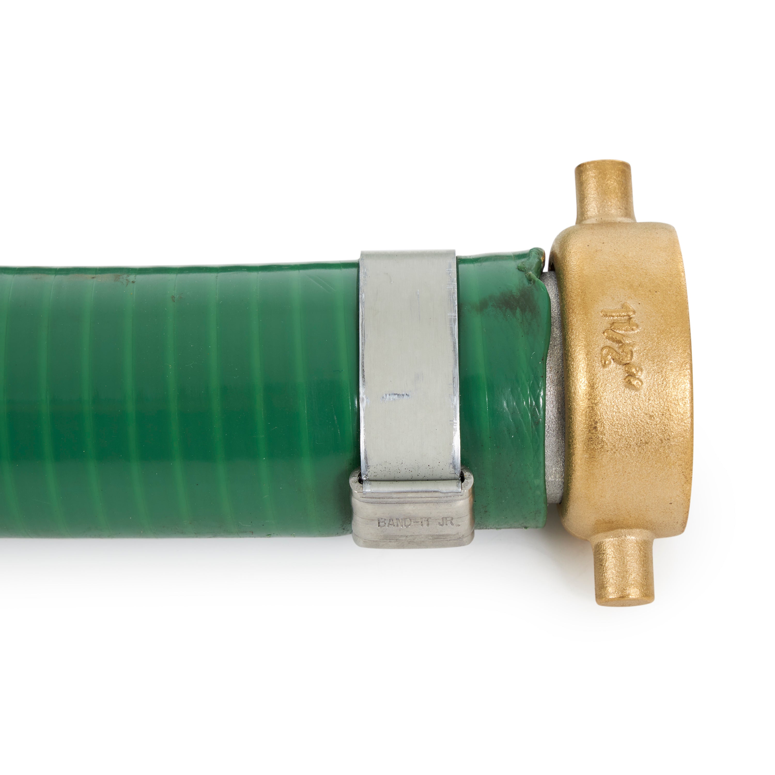 Apache 1.5-Inch Diameter 20-Foot Long PVC Style G Suction Hose, Green (Used) - VMInnovations