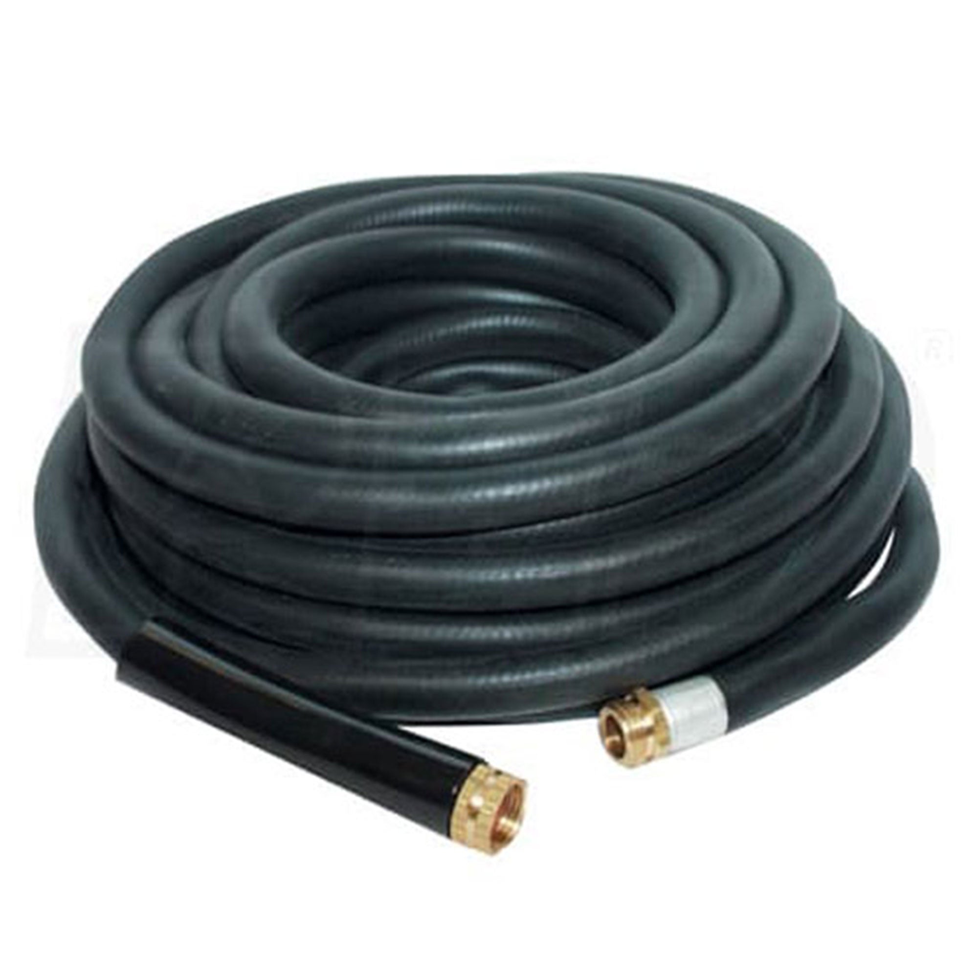 Apache 98108806 75 Foot Industrial Rubber Garden Water Hose with Brass Fittings - VMInnovations