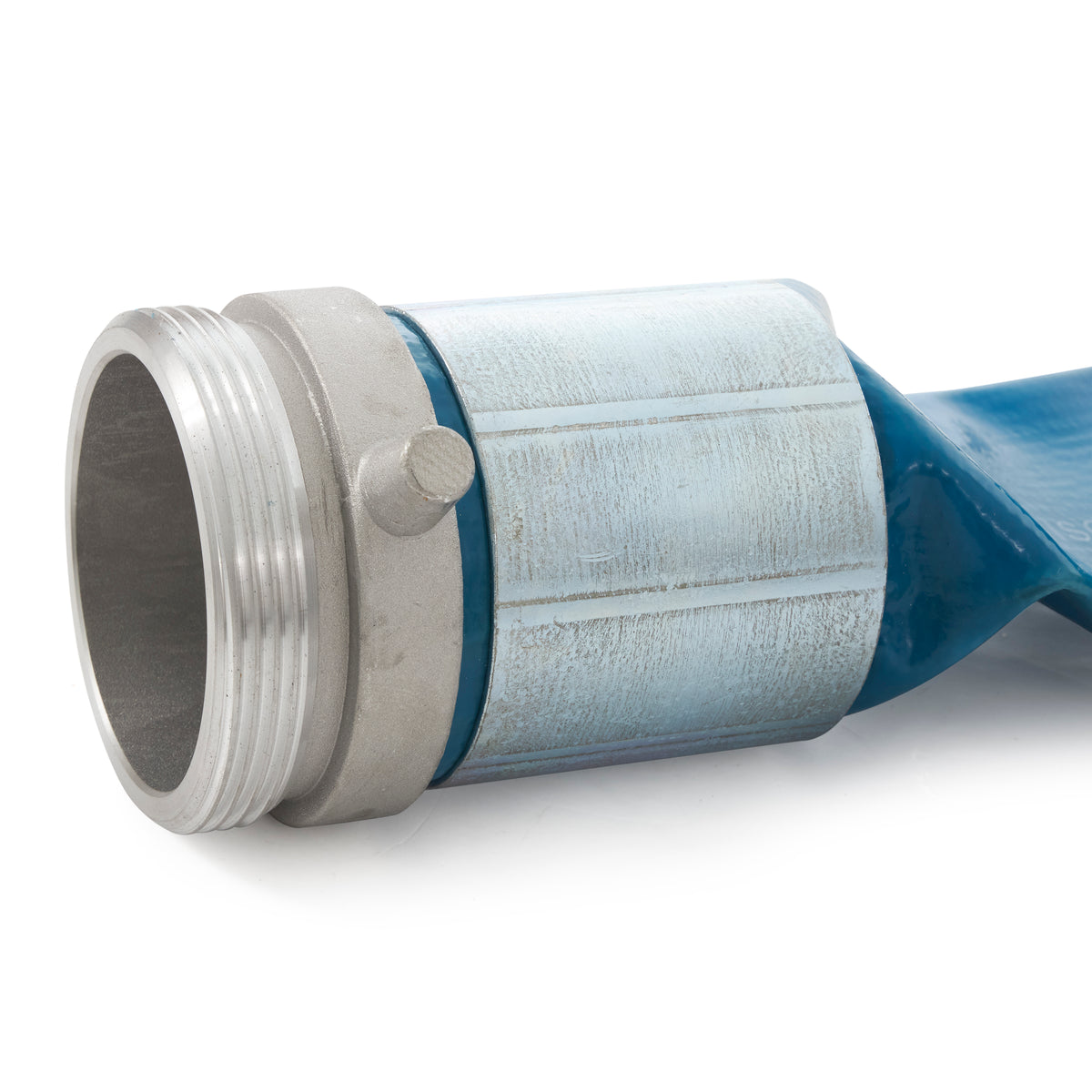 Apache 98138065 3 Inch Diameter 50 Foot 55 psi PVC Lay Flat Hose, Blue (4 Pack)