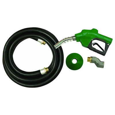 Apache 1-Inch Hose Automatic Diesel Gas Fuel Nozzle Kit Electric Pumps(Open Box)